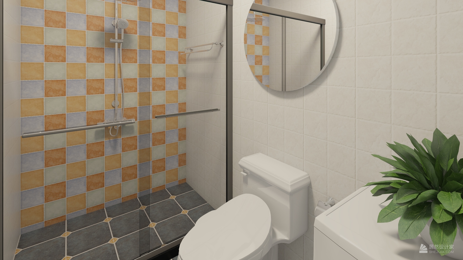 其它风格两室一厅装修设计效果图