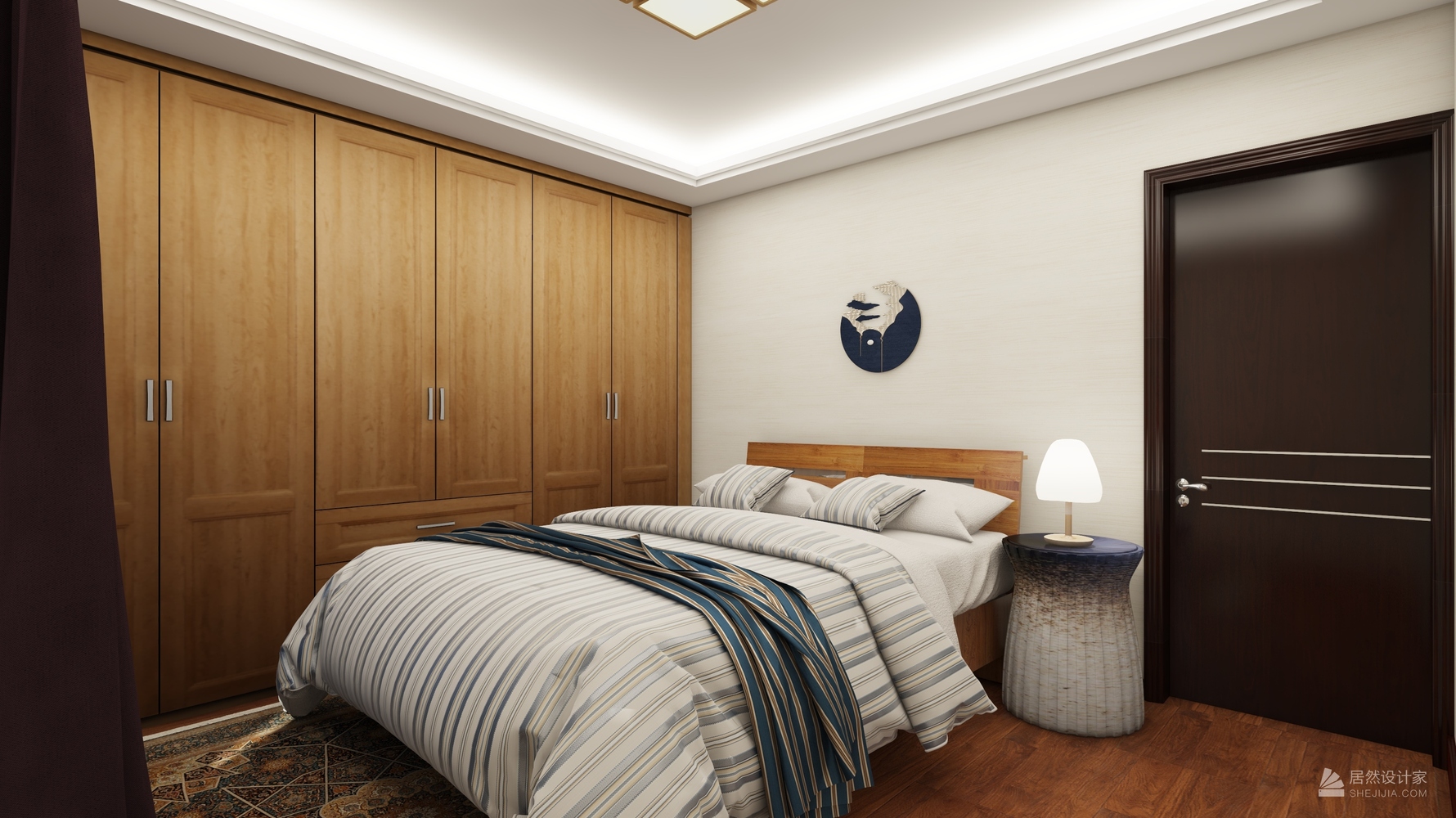 现代风格老人房装修设计效果图