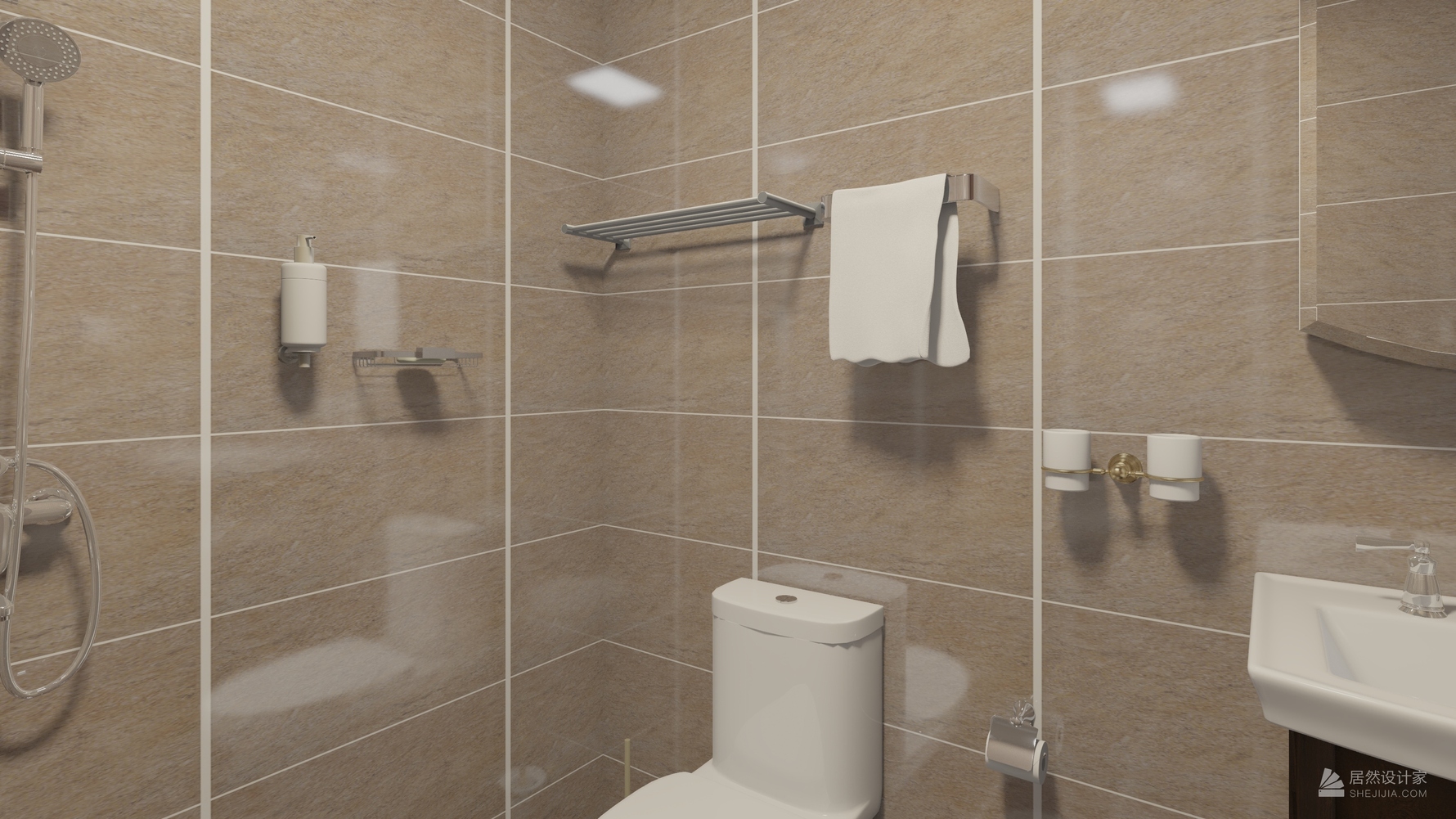 其它风格两室两厅装修设计效果图