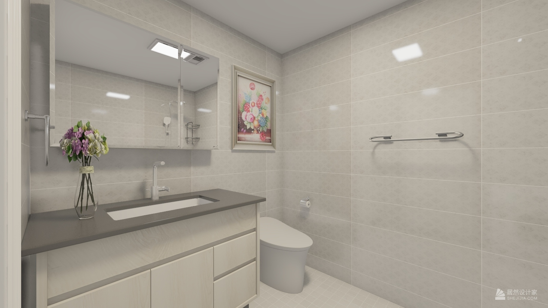 其它风格两室两厅装修设计效果图