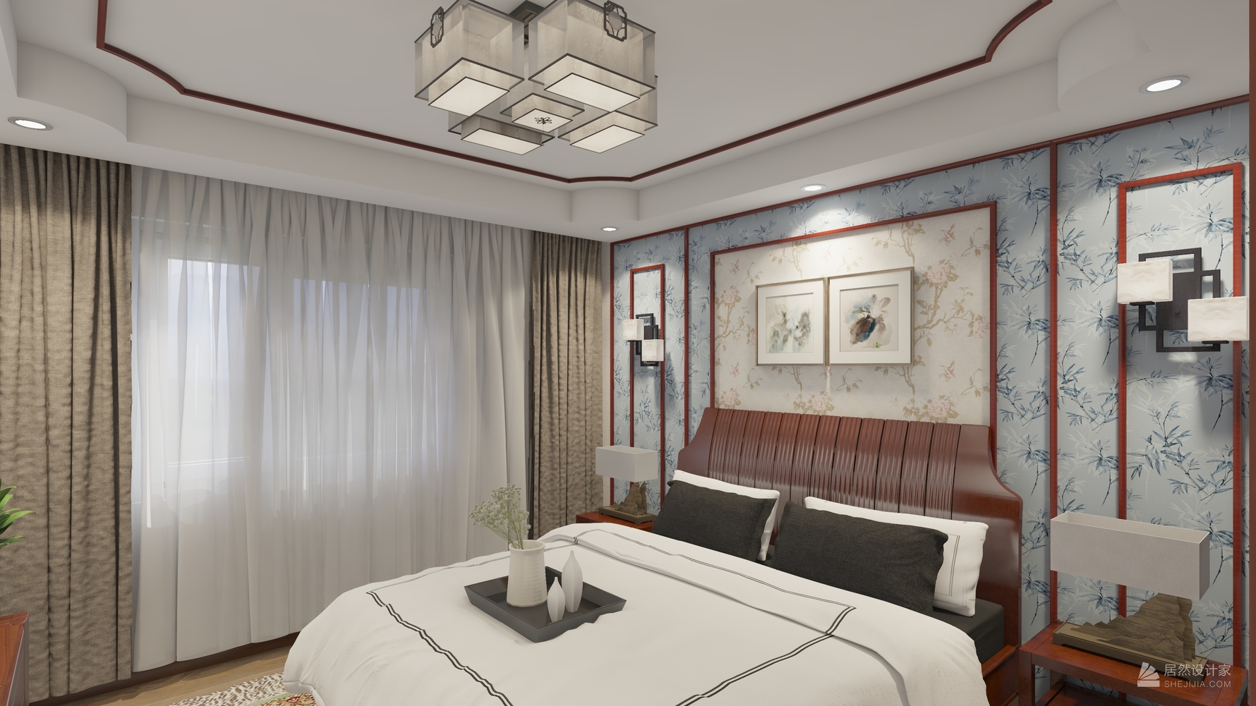 其它风格四室一厅装修设计效果图