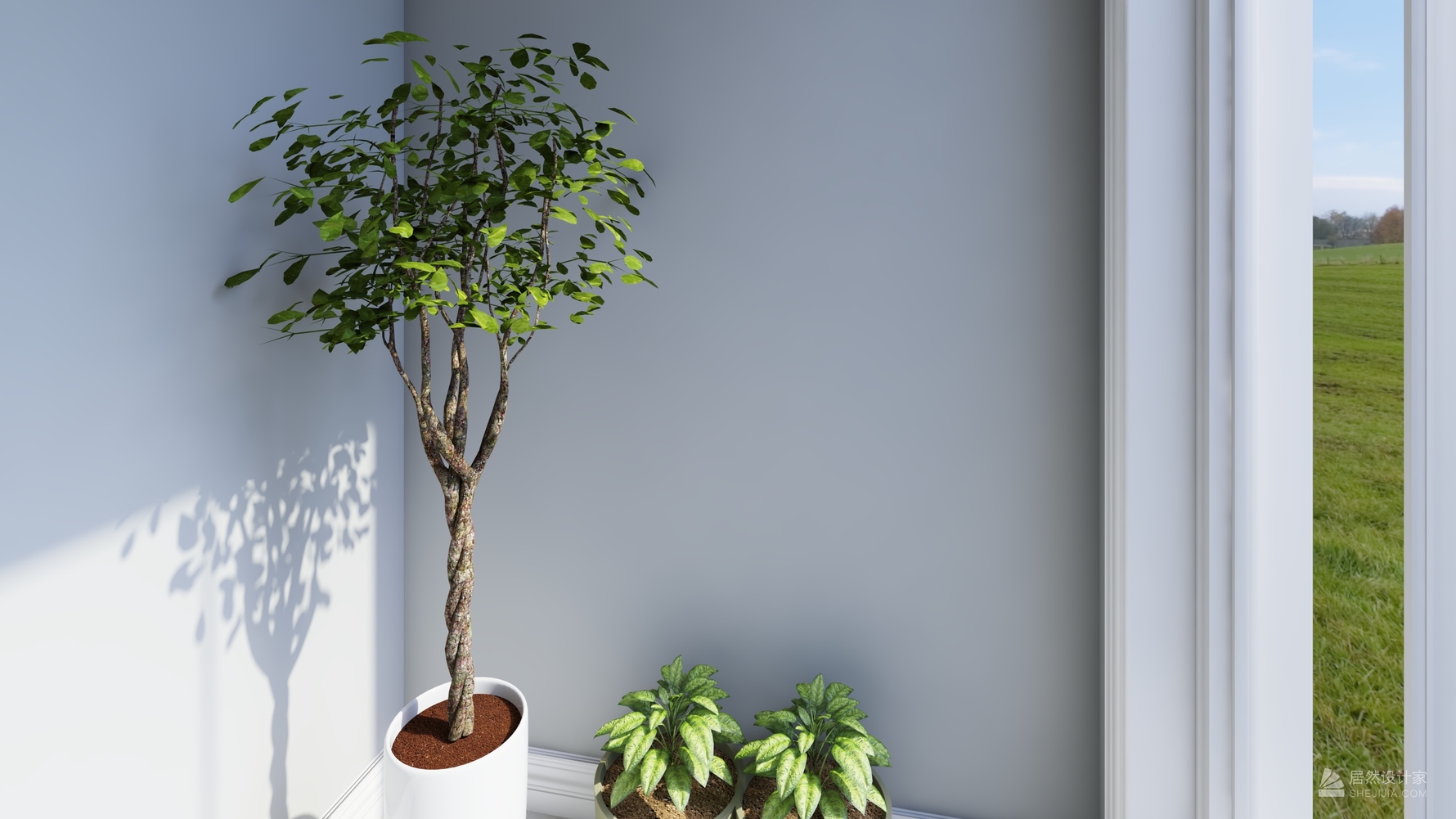 其它风格两室一厅装修设计效果图