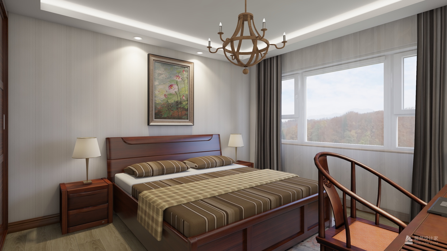 其它风格四室两厅装修设计效果图