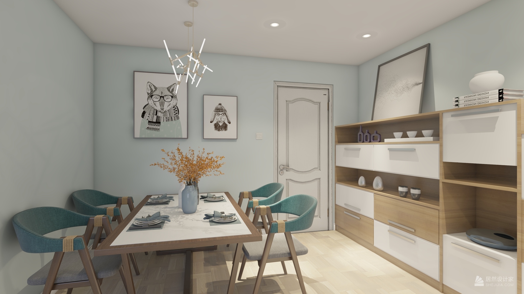 其它风格一室一厅装修设计效果图