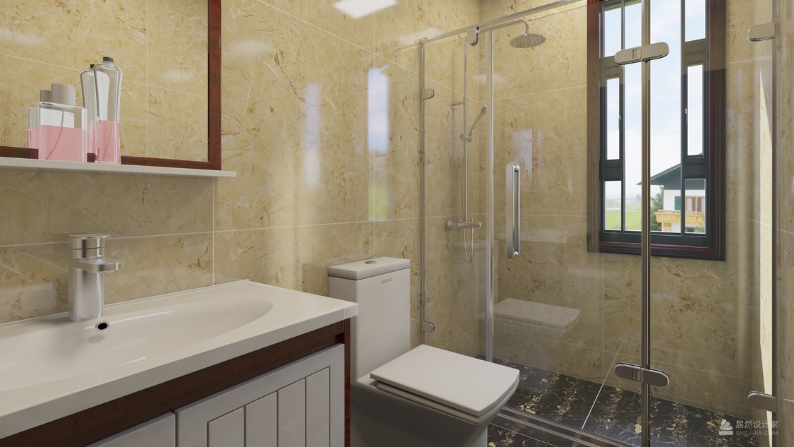 北京市富力又一城89平米东南亚2居