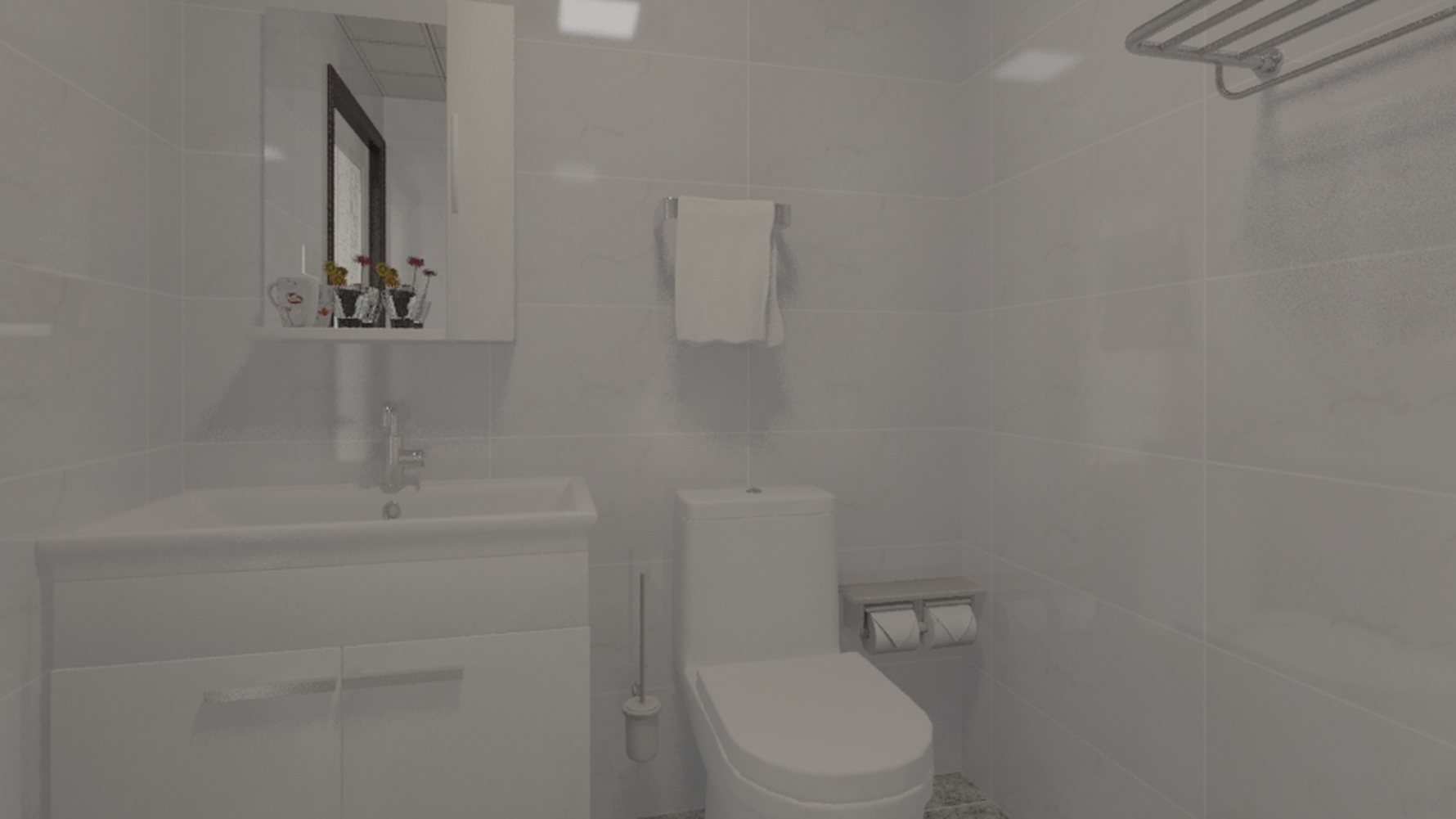 其它风格两室一厅装修设计效果图