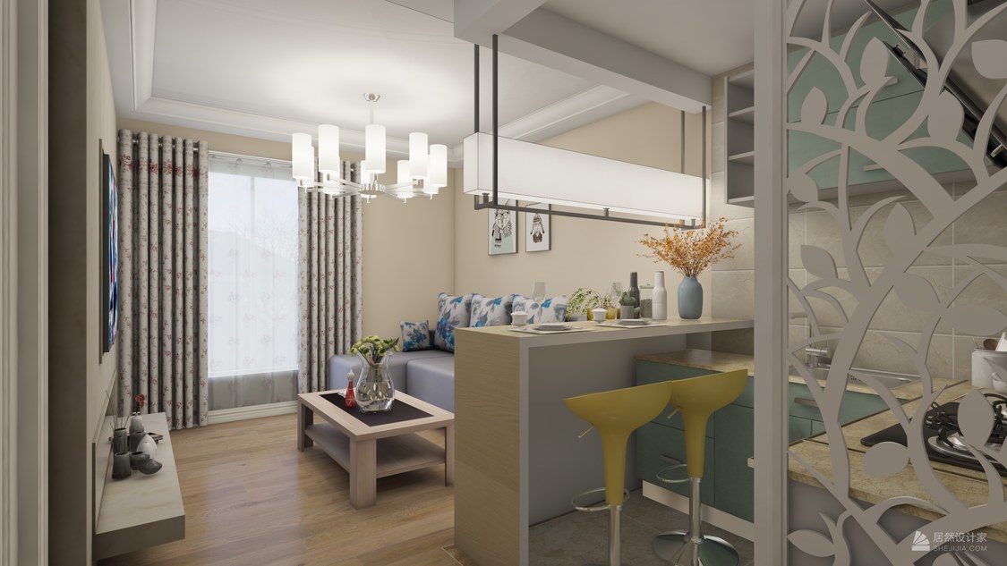 北京市通州区东亚环球国际  1室1厅1卫0厨  40.90平米