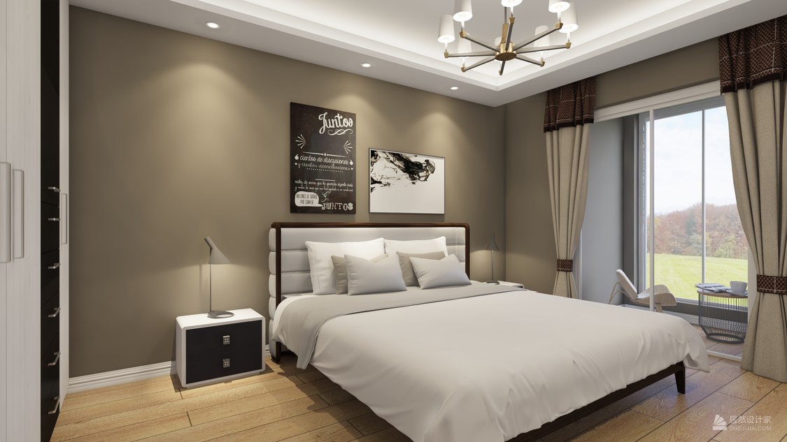 北京市朝阳区望京-慧谷阳光71平米简约现代一居