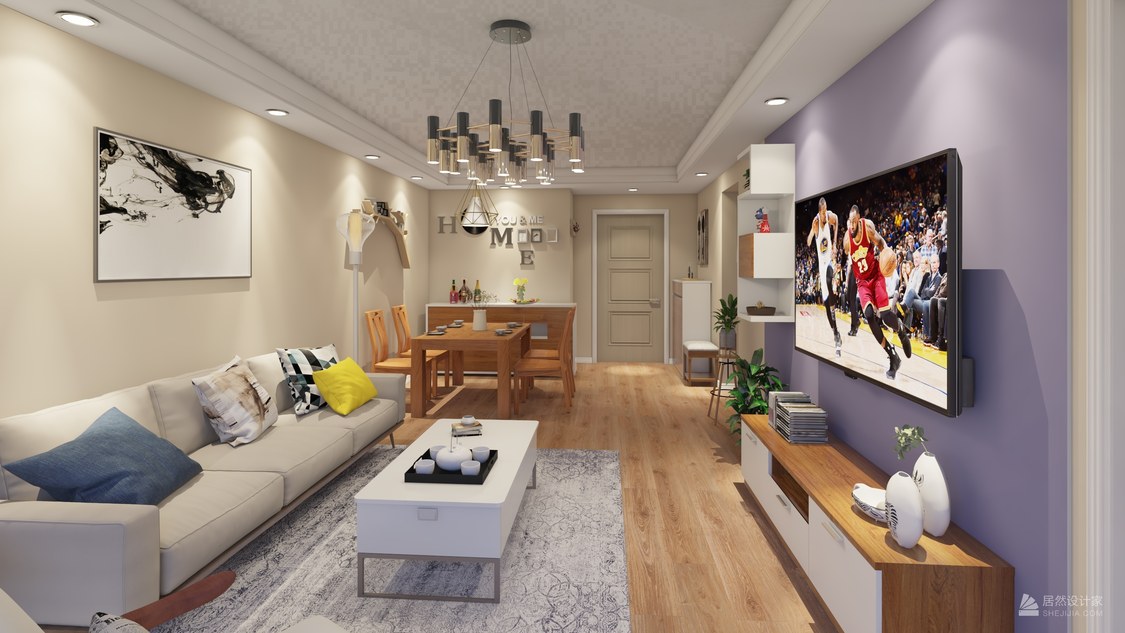 北京市顺义区 海航国兴城2室2厅1卫 81m²