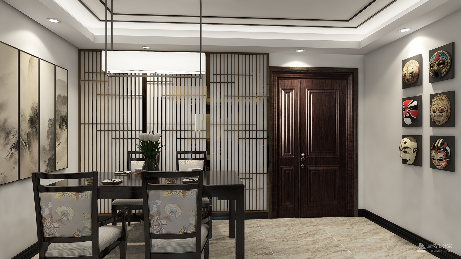 其它风格两室两厅装修设计效果图