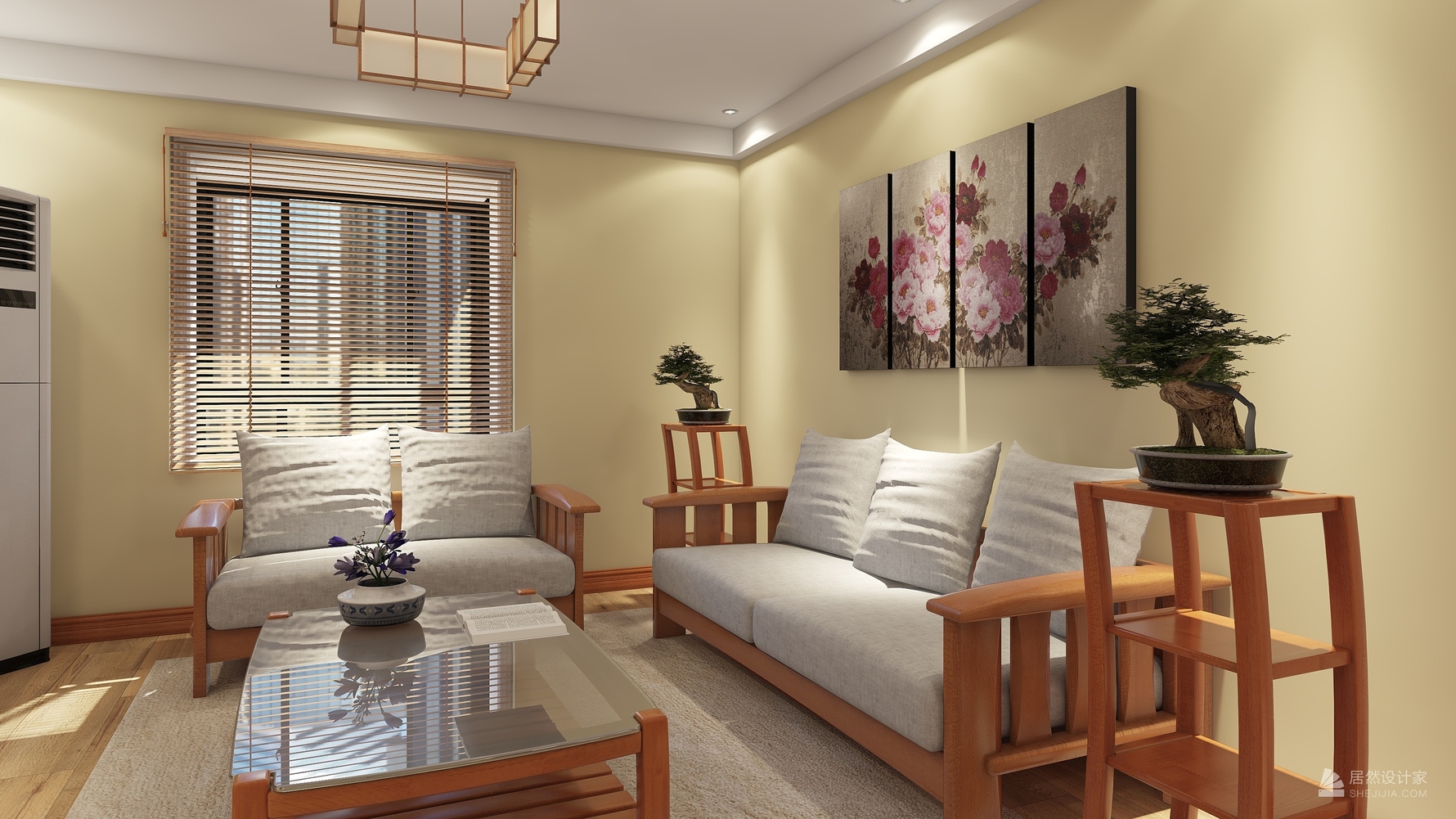 其它风格两室一厅装修设计效果图