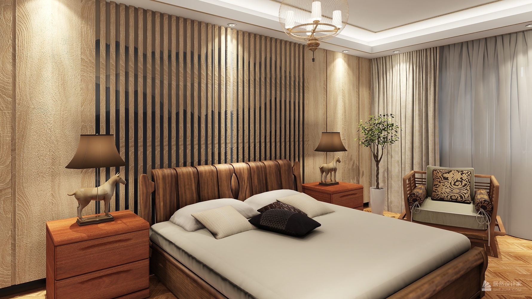 其它风格两室两厅装修设计效果图