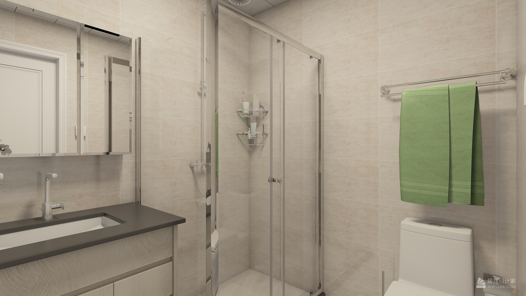 其它风格两室两厅装修设计效果图