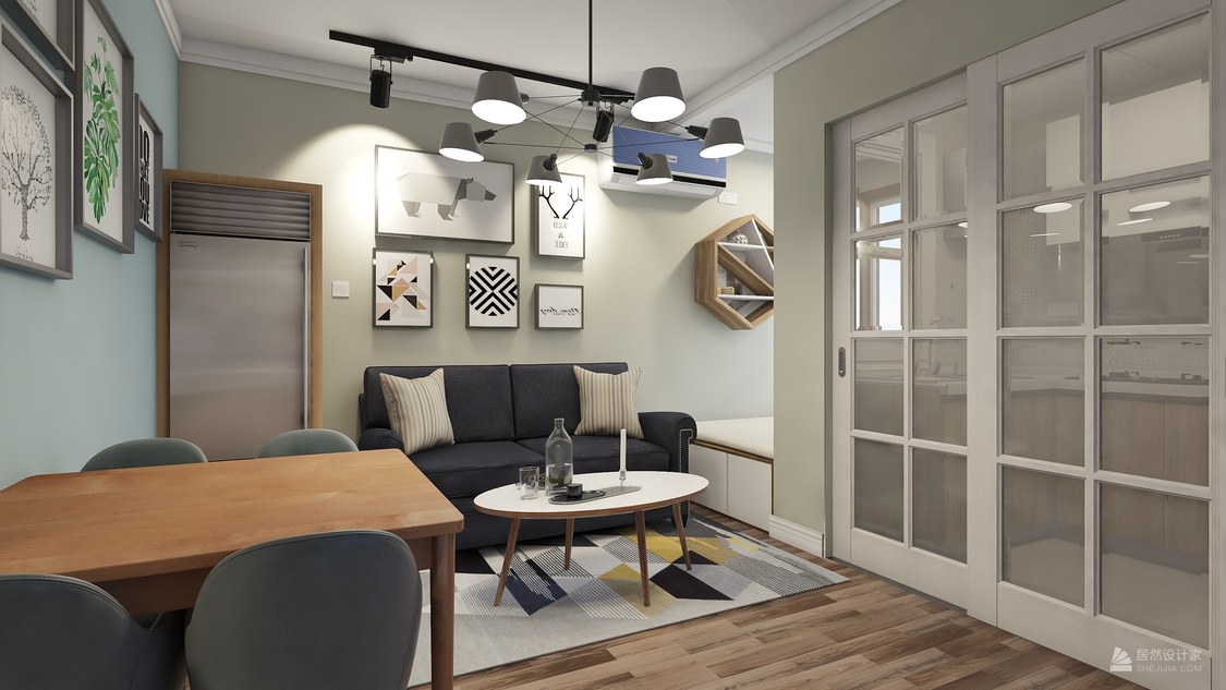 京西景园一居室