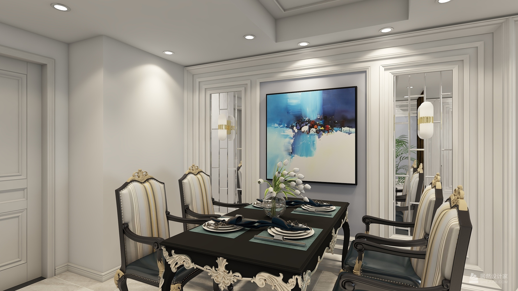 其它风格两室两厅装修设计效果图