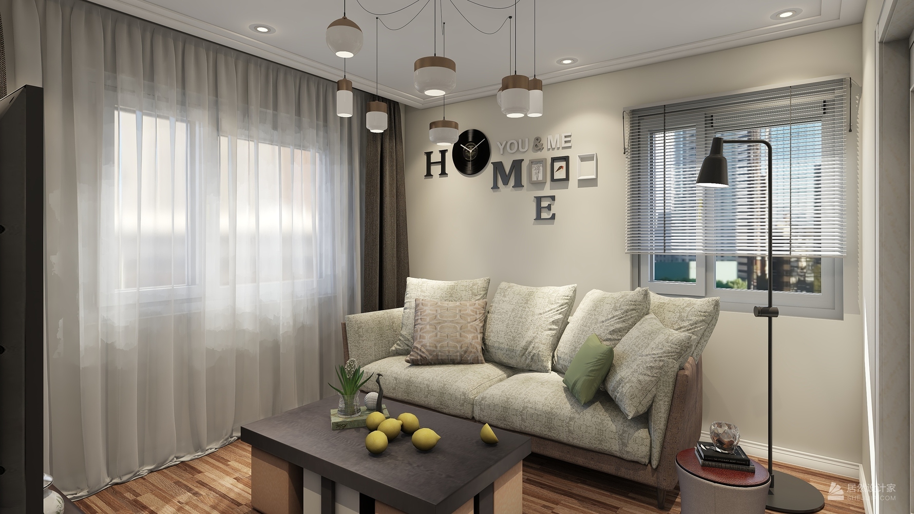 其它风格一室一厅装修设计效果图