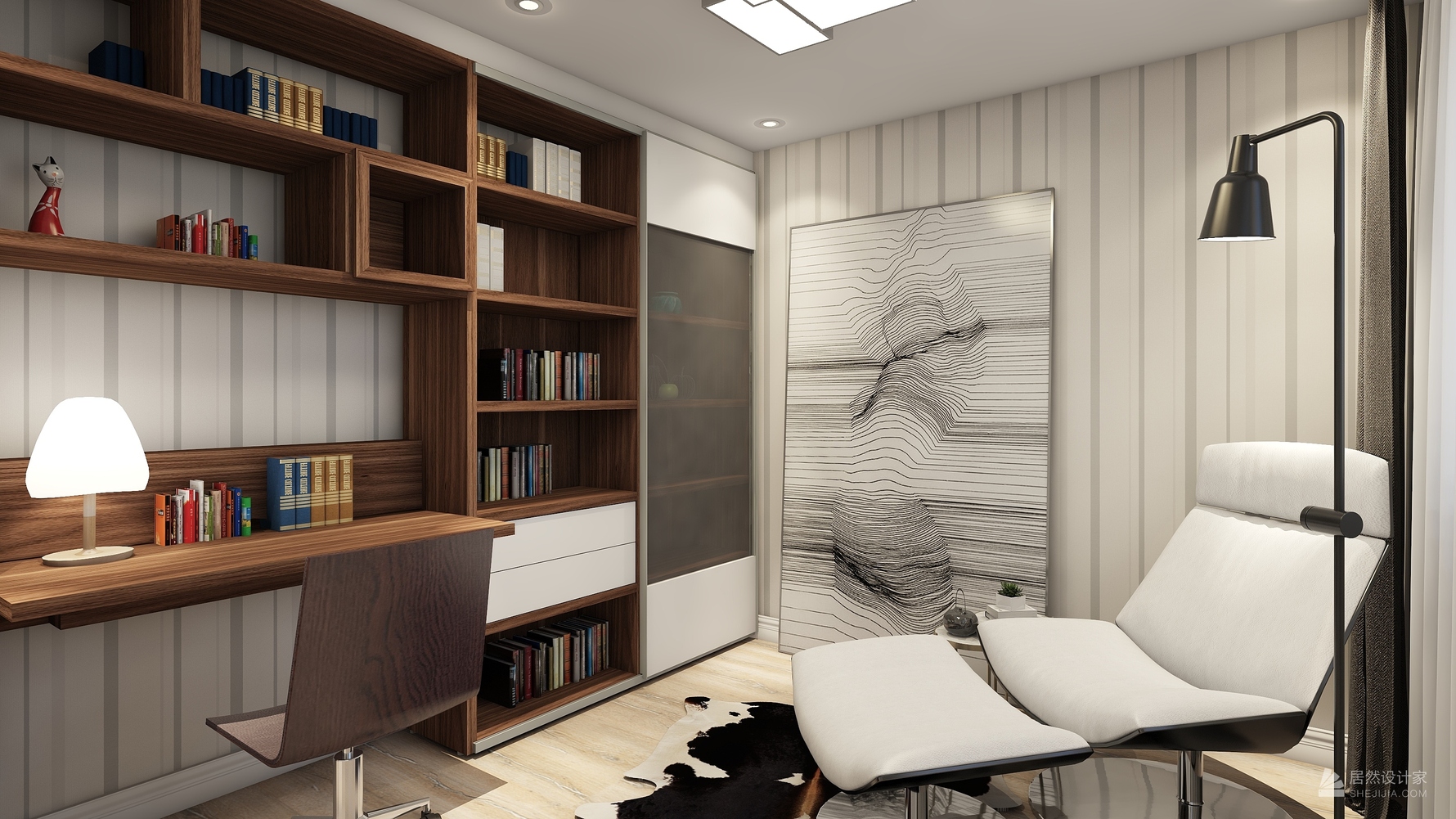 其它风格三室一厅装修设计效果图