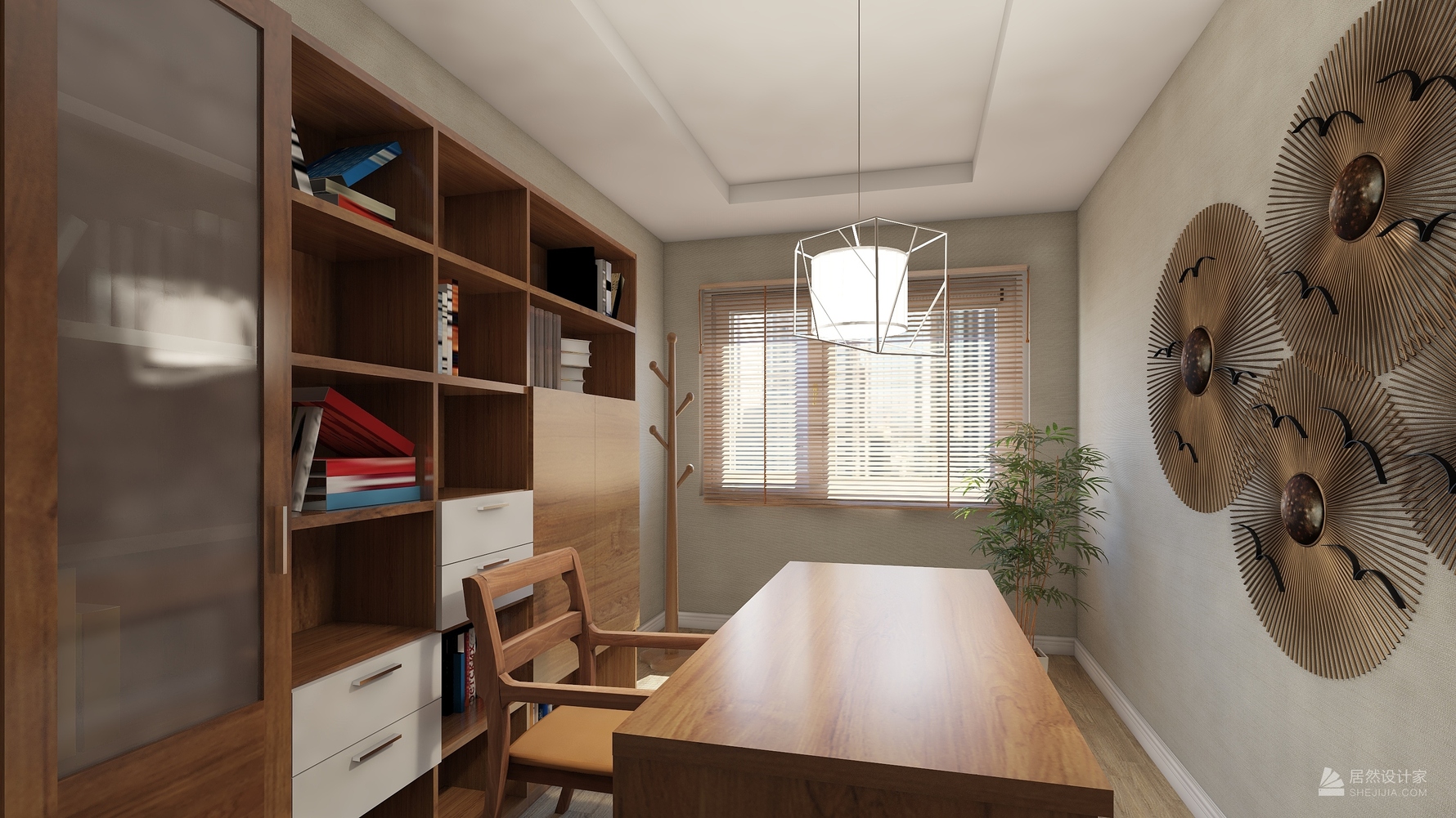 其它风格三室两厅装修设计效果图