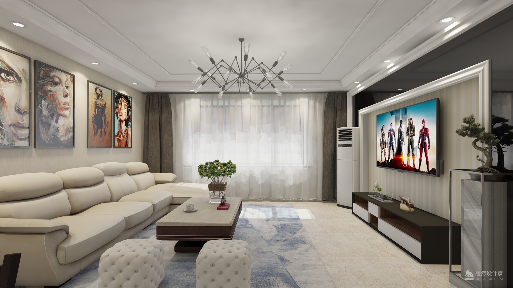 其它风格一室一厅装修设计效果图