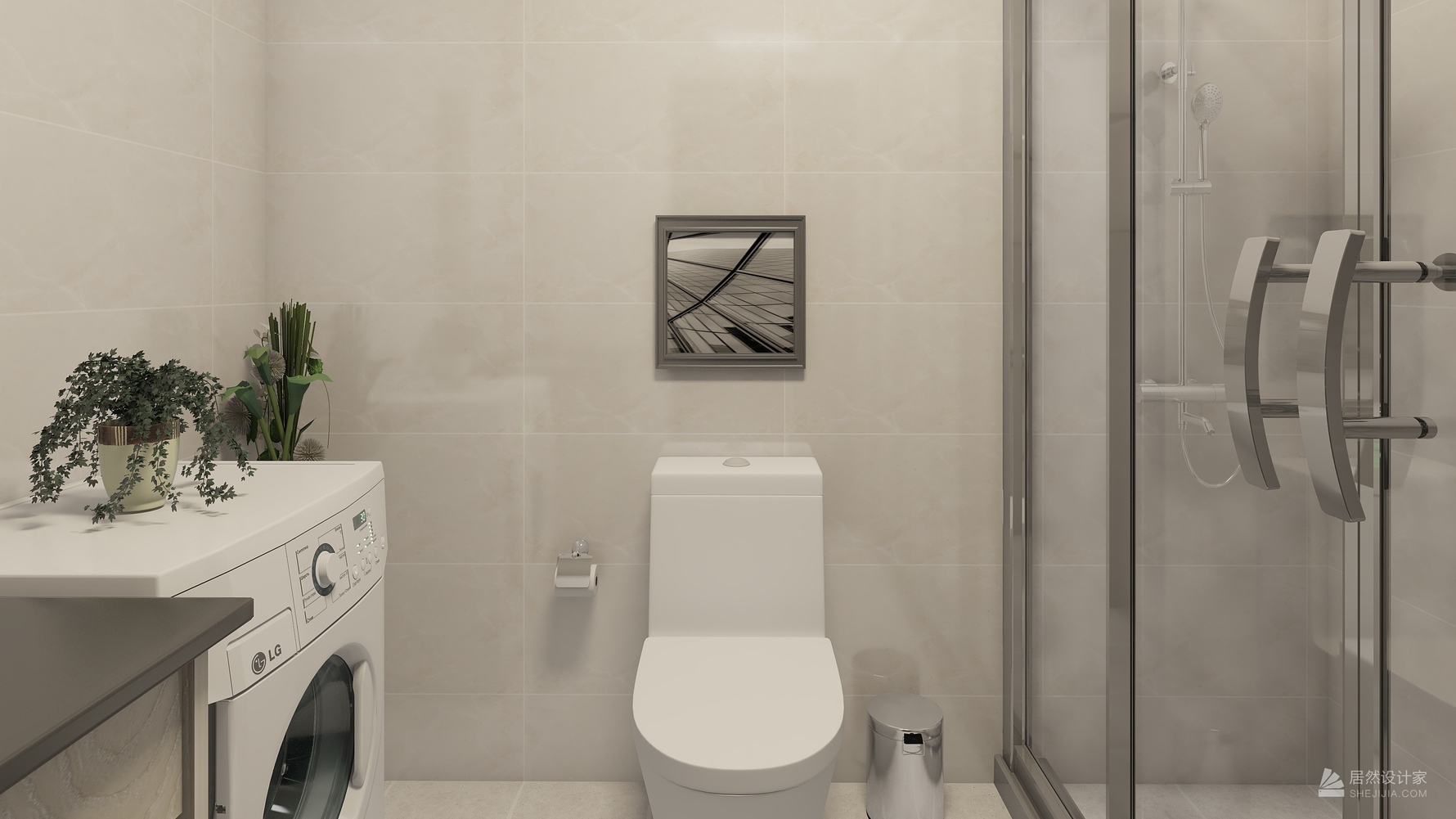 其它风格两室一厅装修设计效果图