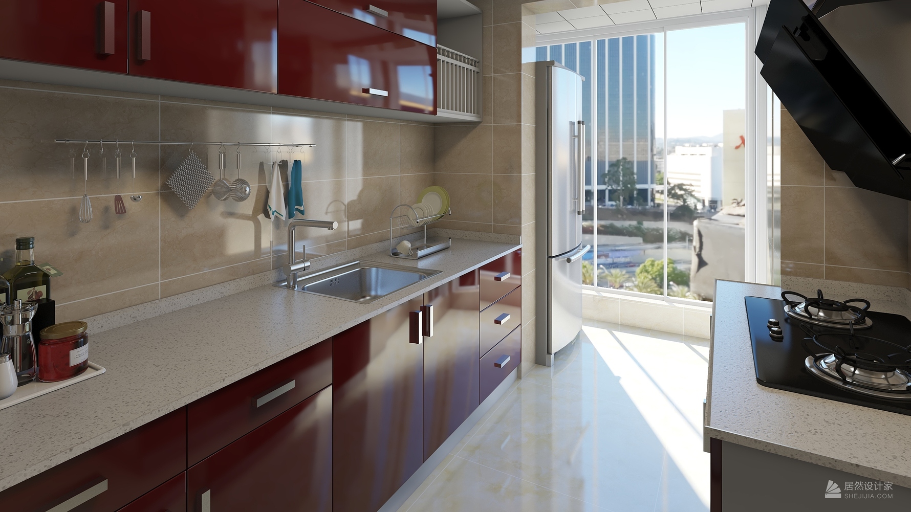 其它风格两室两厅装修设计效果图