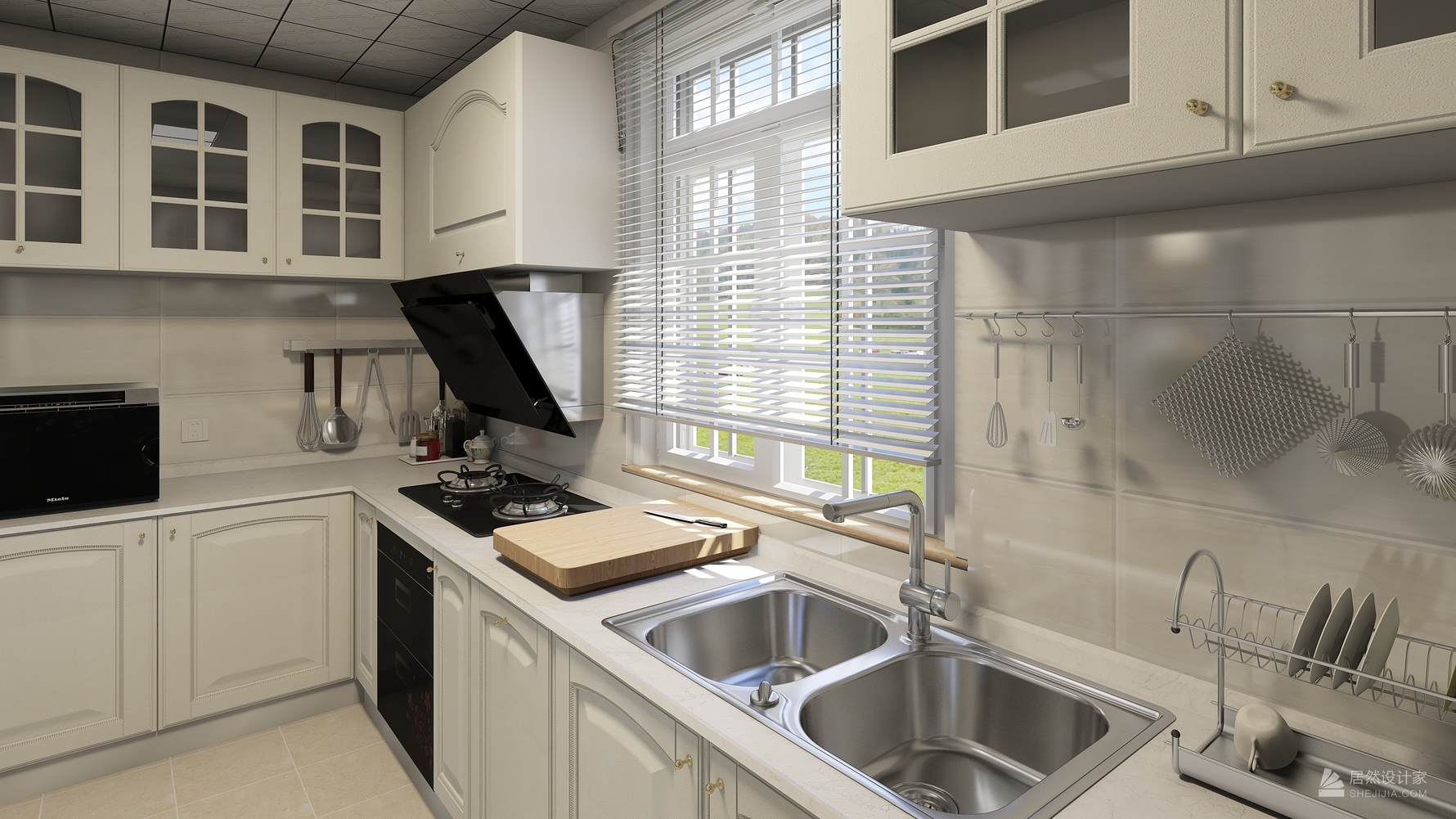 其它风格三室两厅装修设计效果图