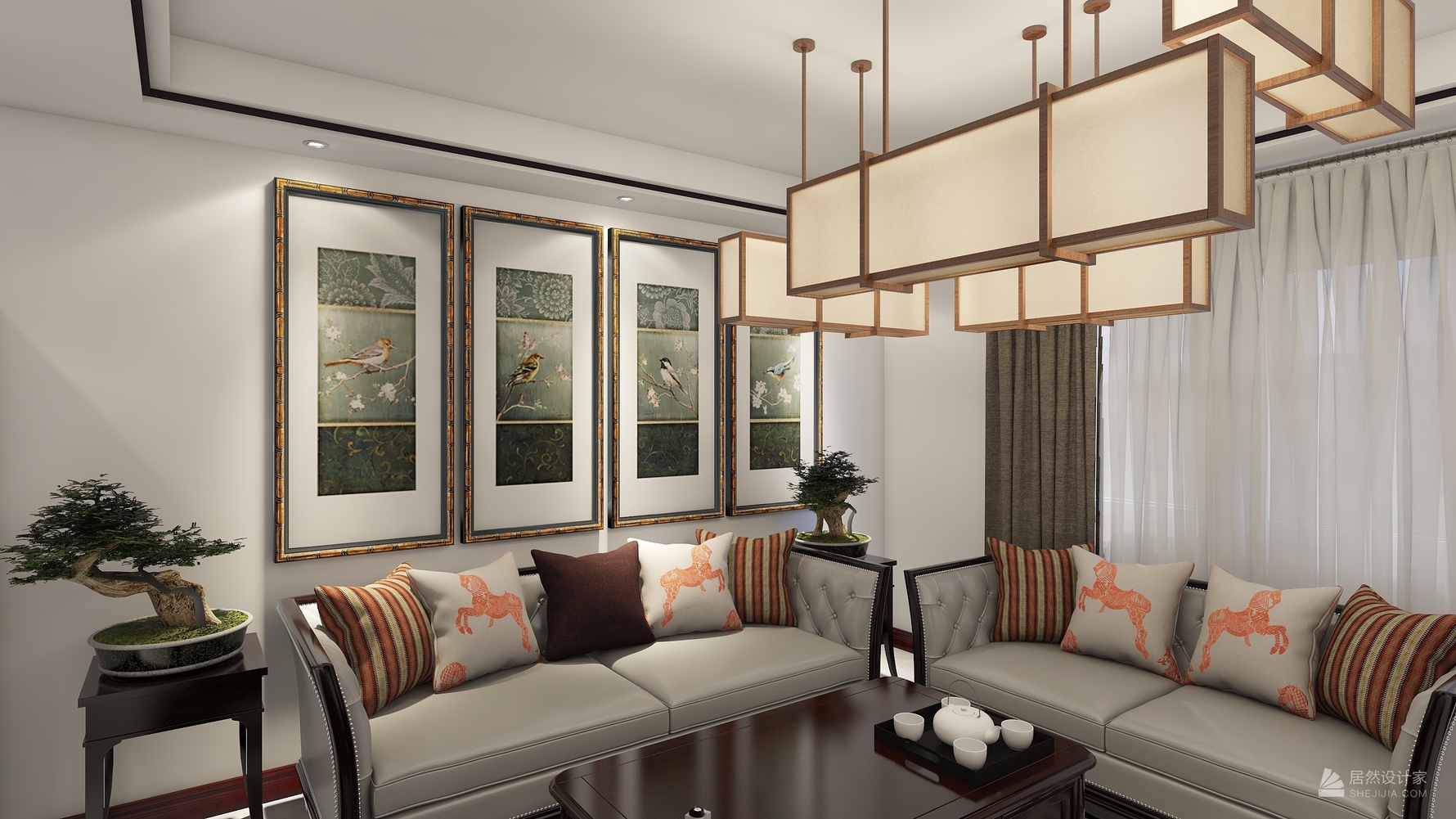 其它风格两室两厅装修设计效果图