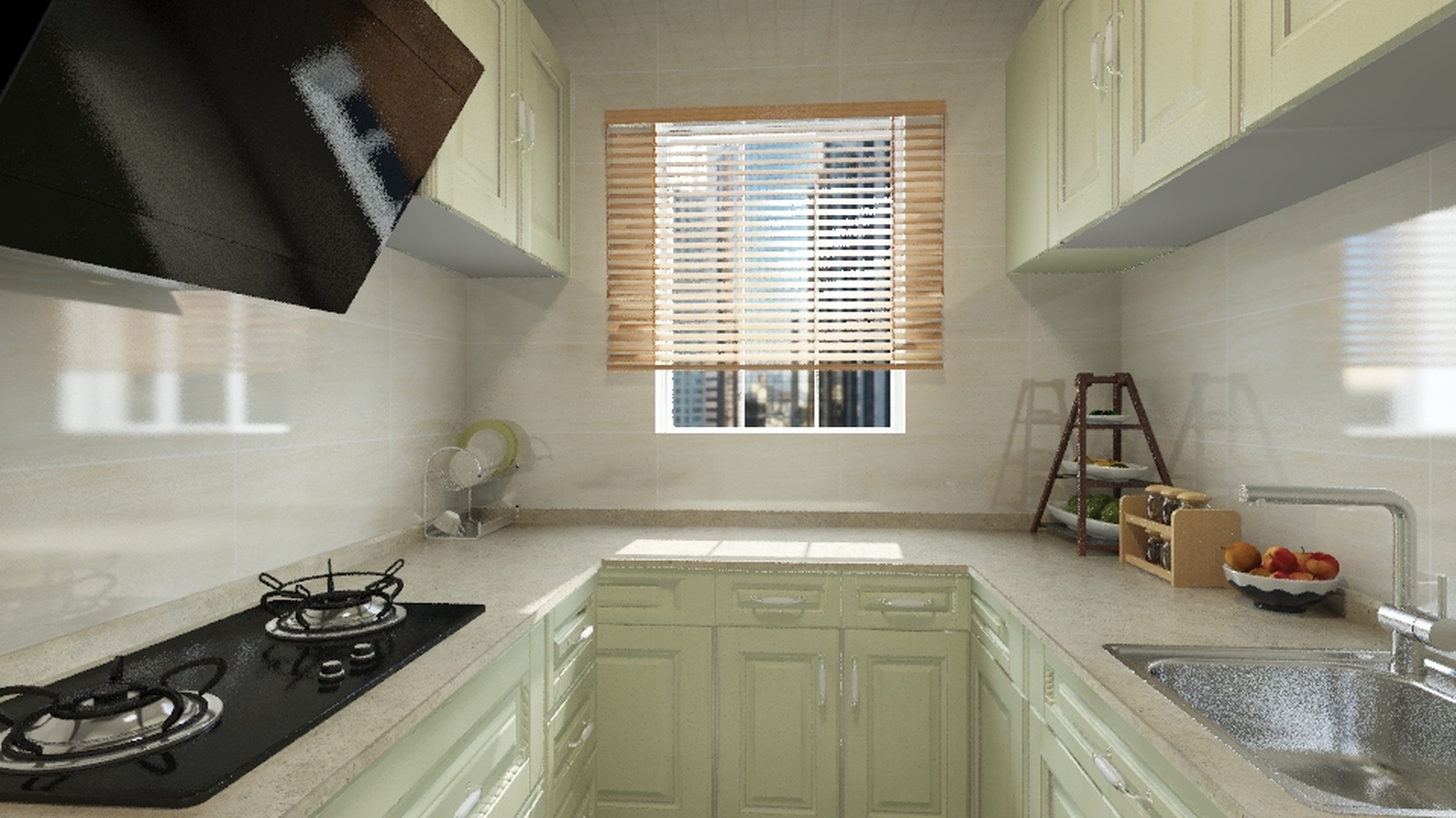 北欧风格两室一厅装修设计效果图