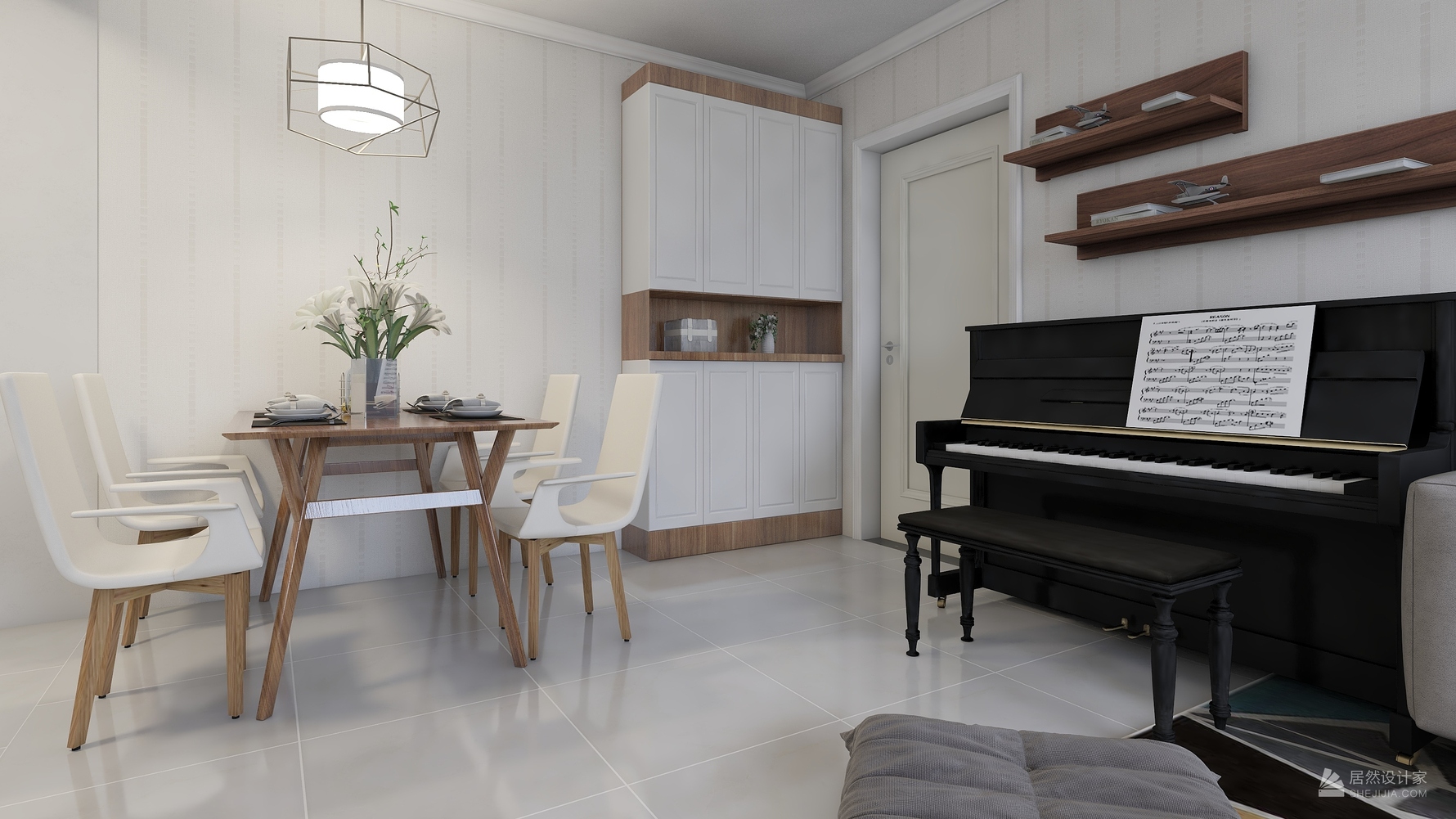 其它风格两室一厅装修设计效果图