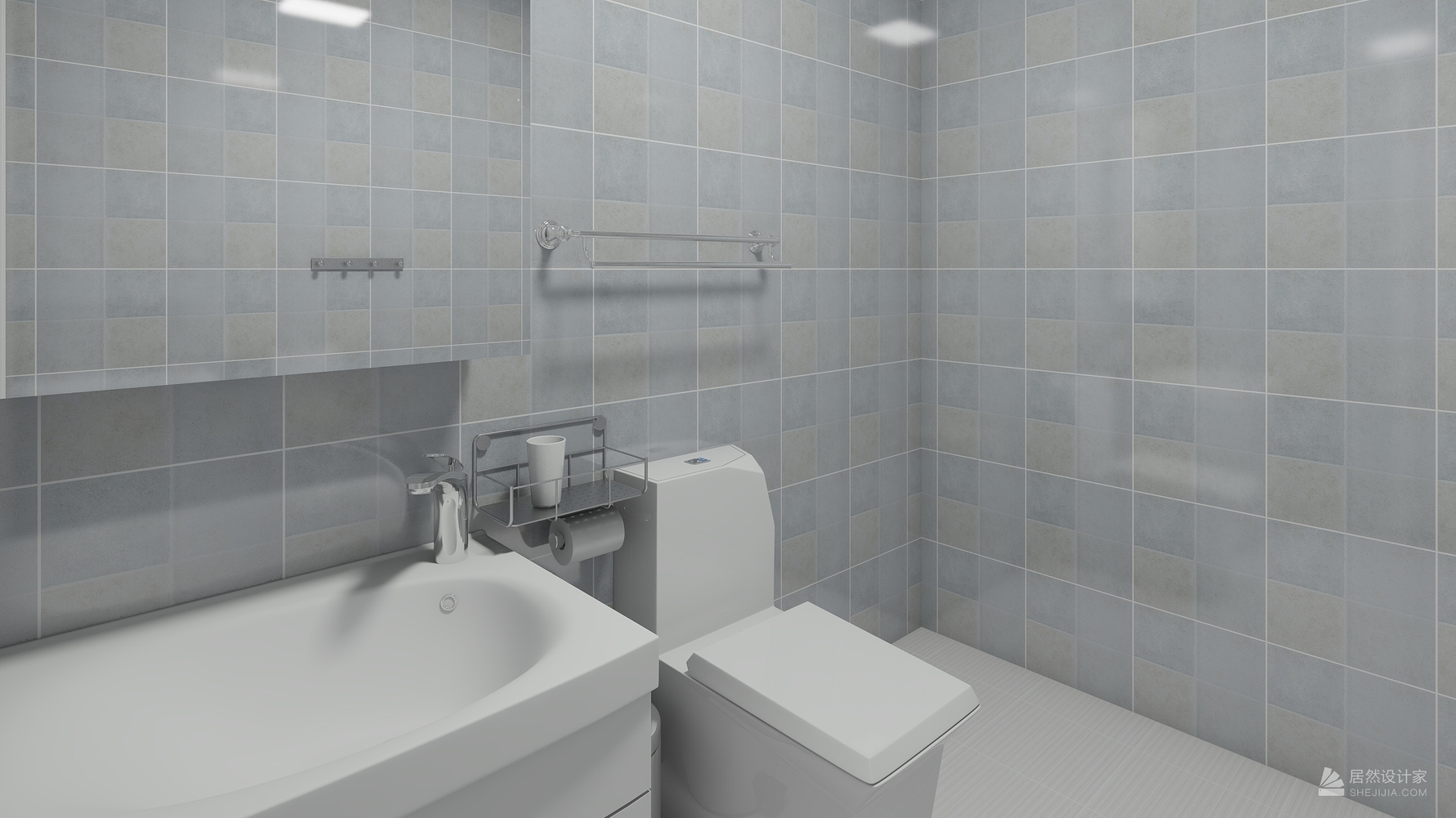 北欧风格两室两厅装修设计效果图