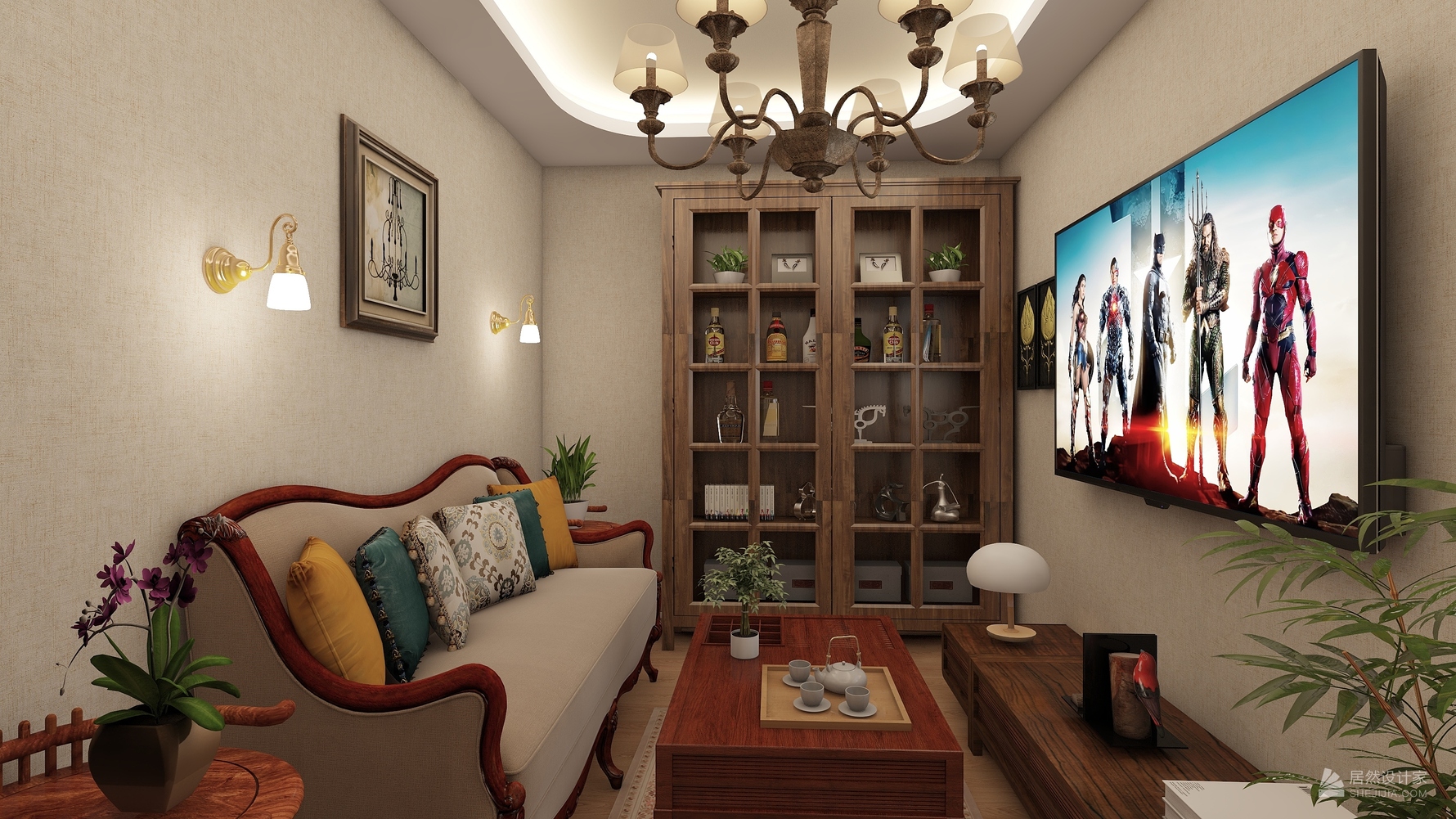 其它风格一室一厅装修设计效果图