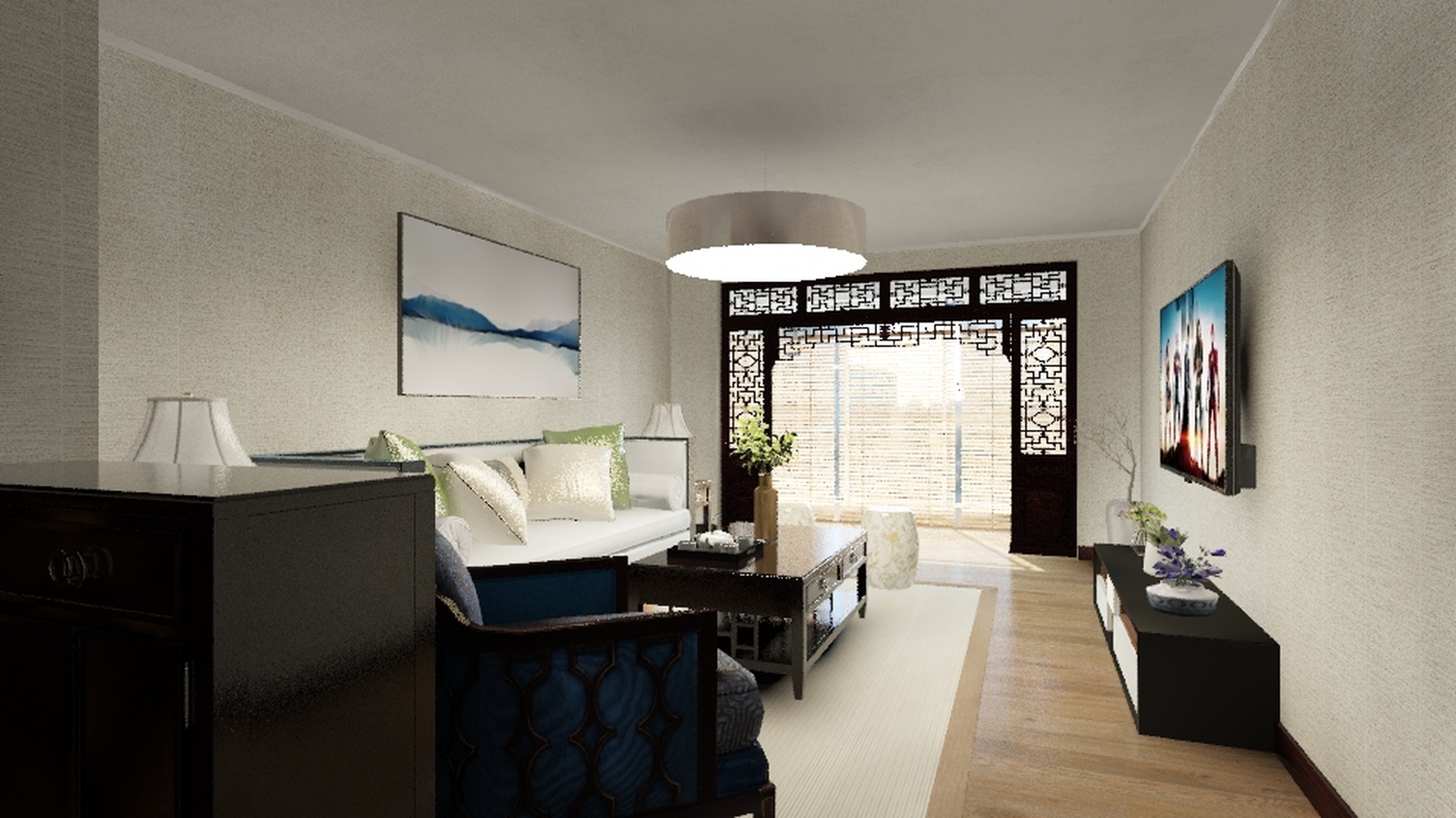 其它风格一室两厅装修设计效果图