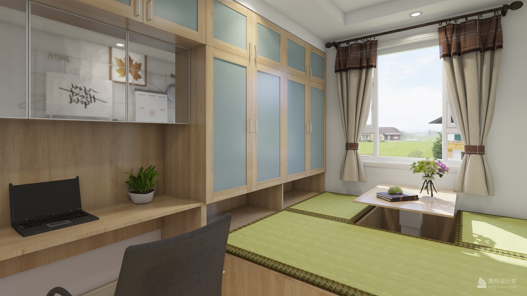 其它风格两室一厅装修设计效果图