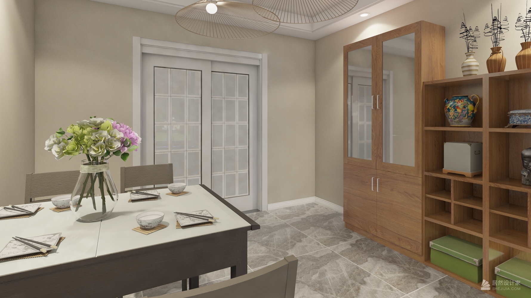 其它风格四室两厅装修设计效果图