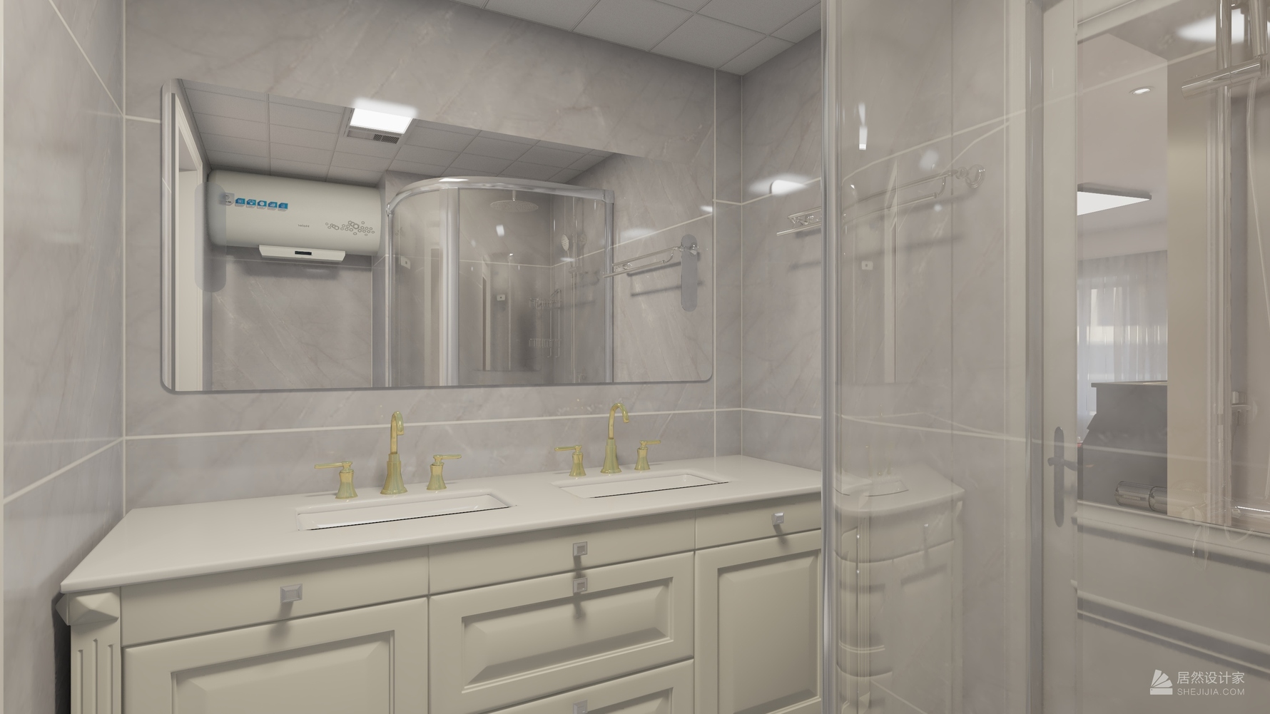 其它风格两室一厅装修设计效果图