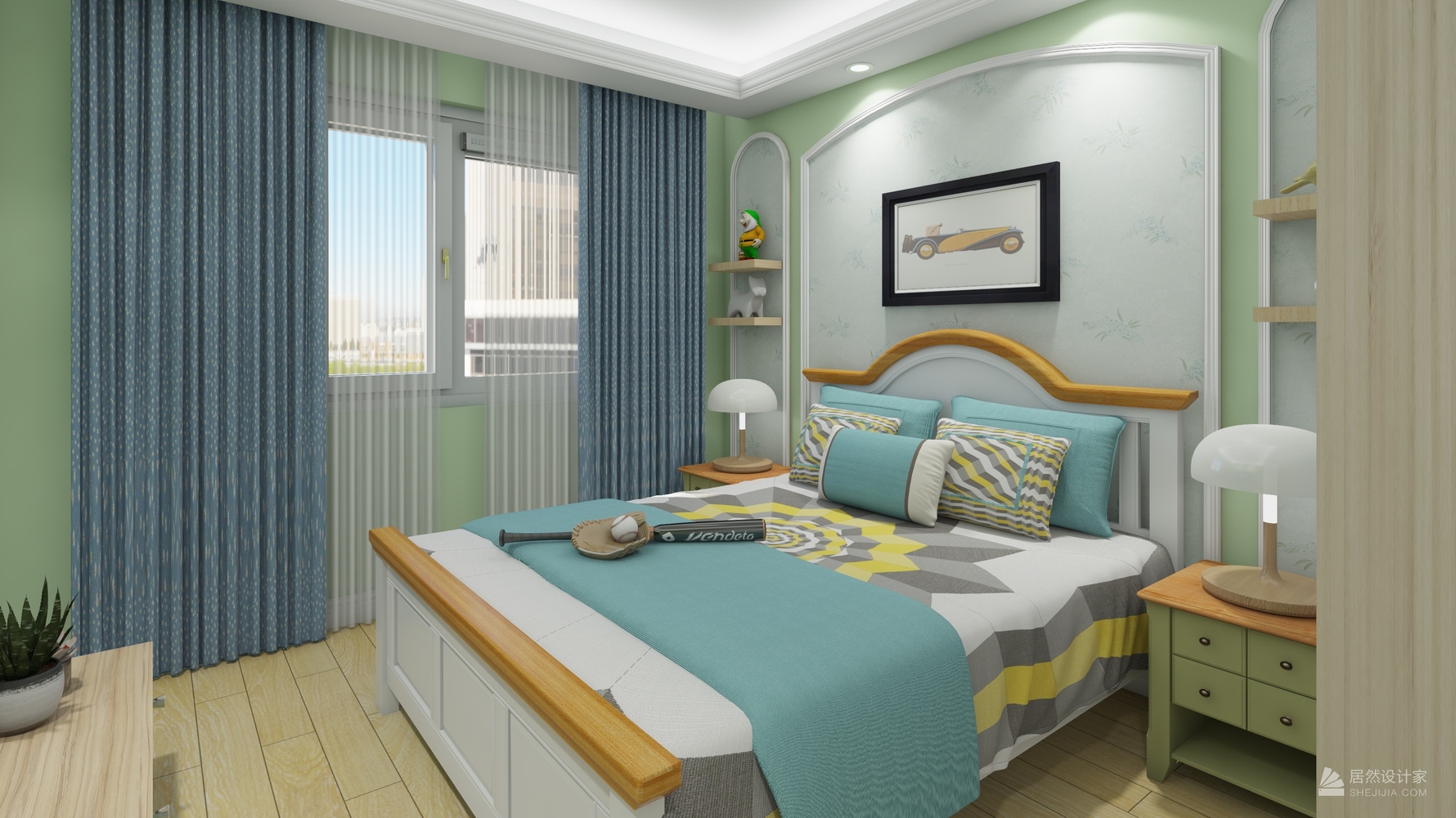 其它风格两室两厅装修设计效果图