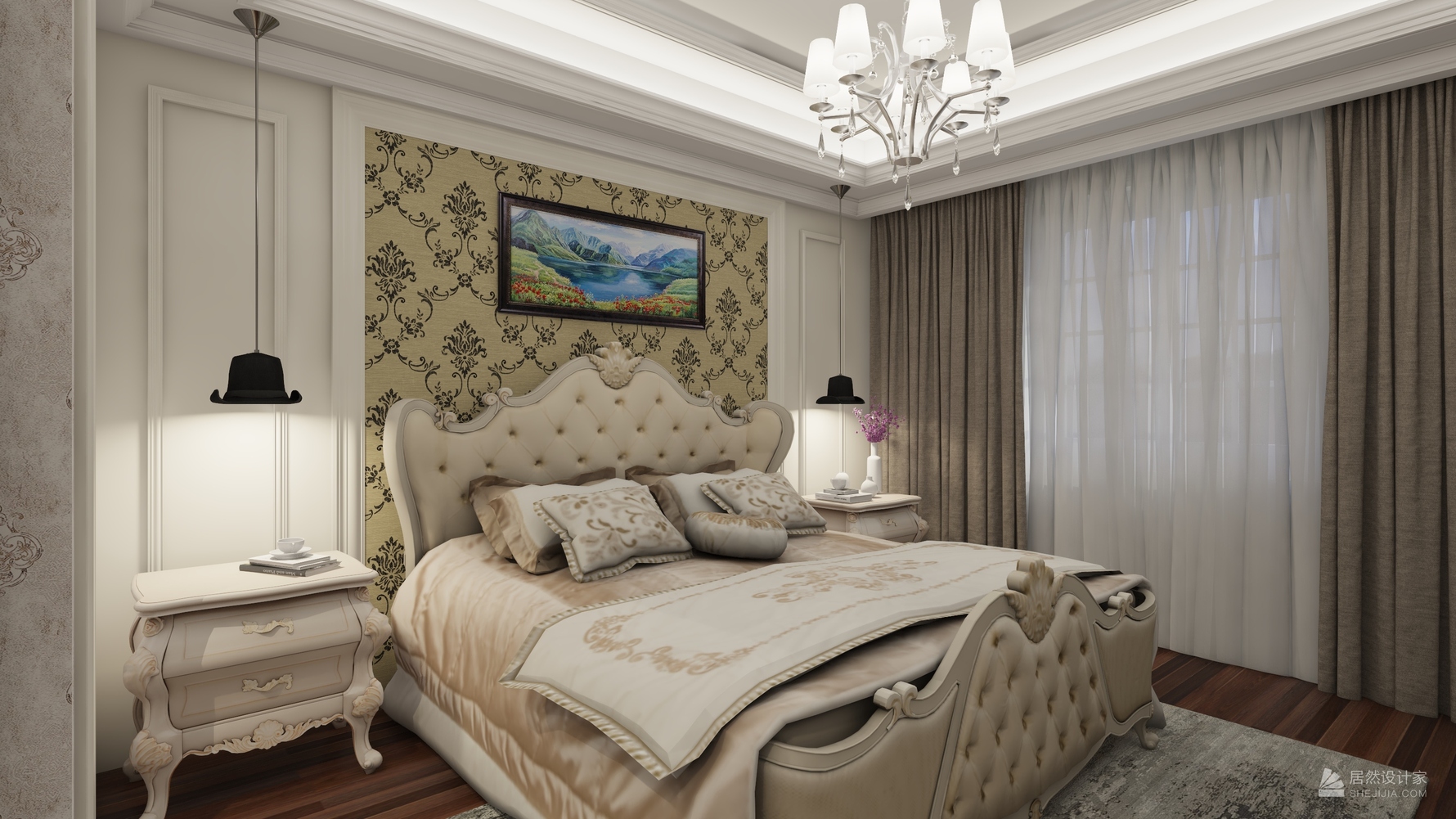 其它风格四室两厅装修设计效果图