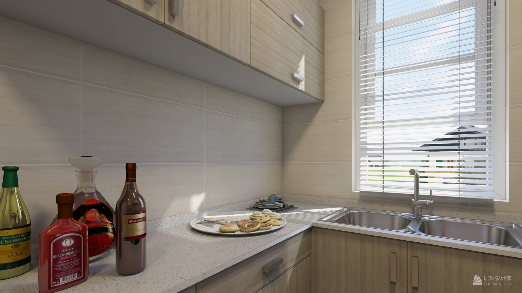 北欧风格两室一厅装修设计效果图