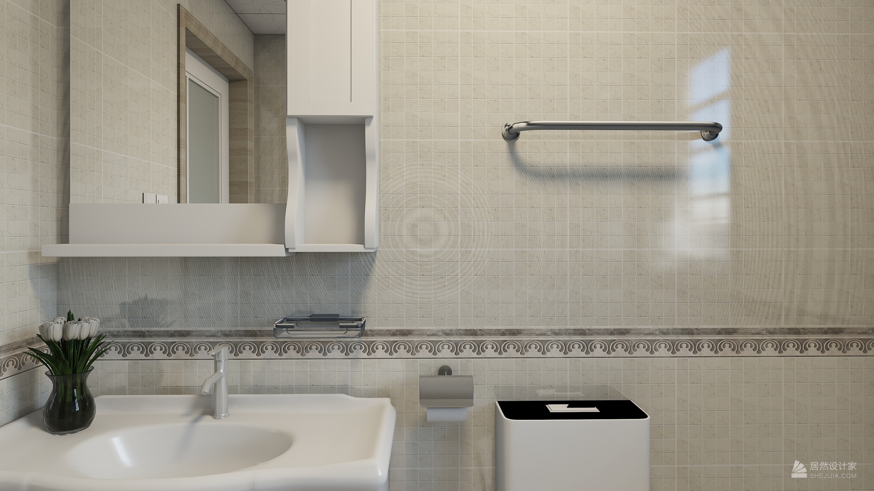 北欧风格两室一厅装修设计效果图