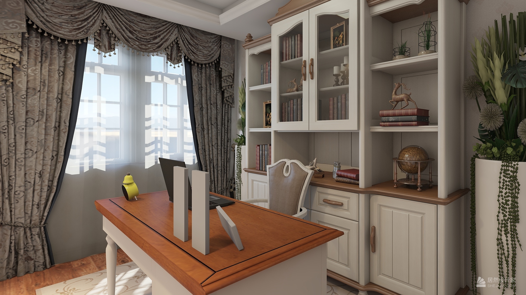 其它风格三室两厅装修设计效果图