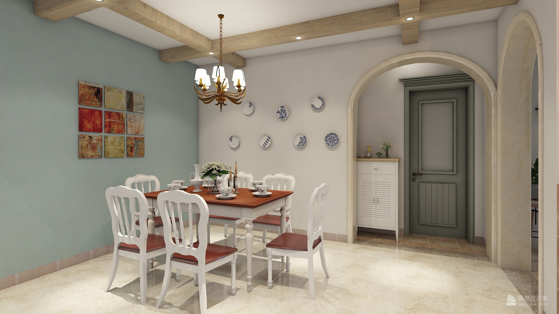 其它风格一室两厅装修设计效果图