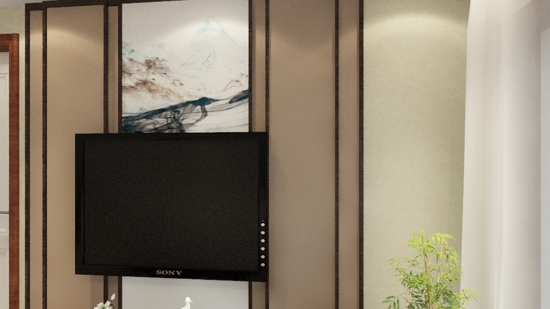 其它风格两室一厅装修设计效果图