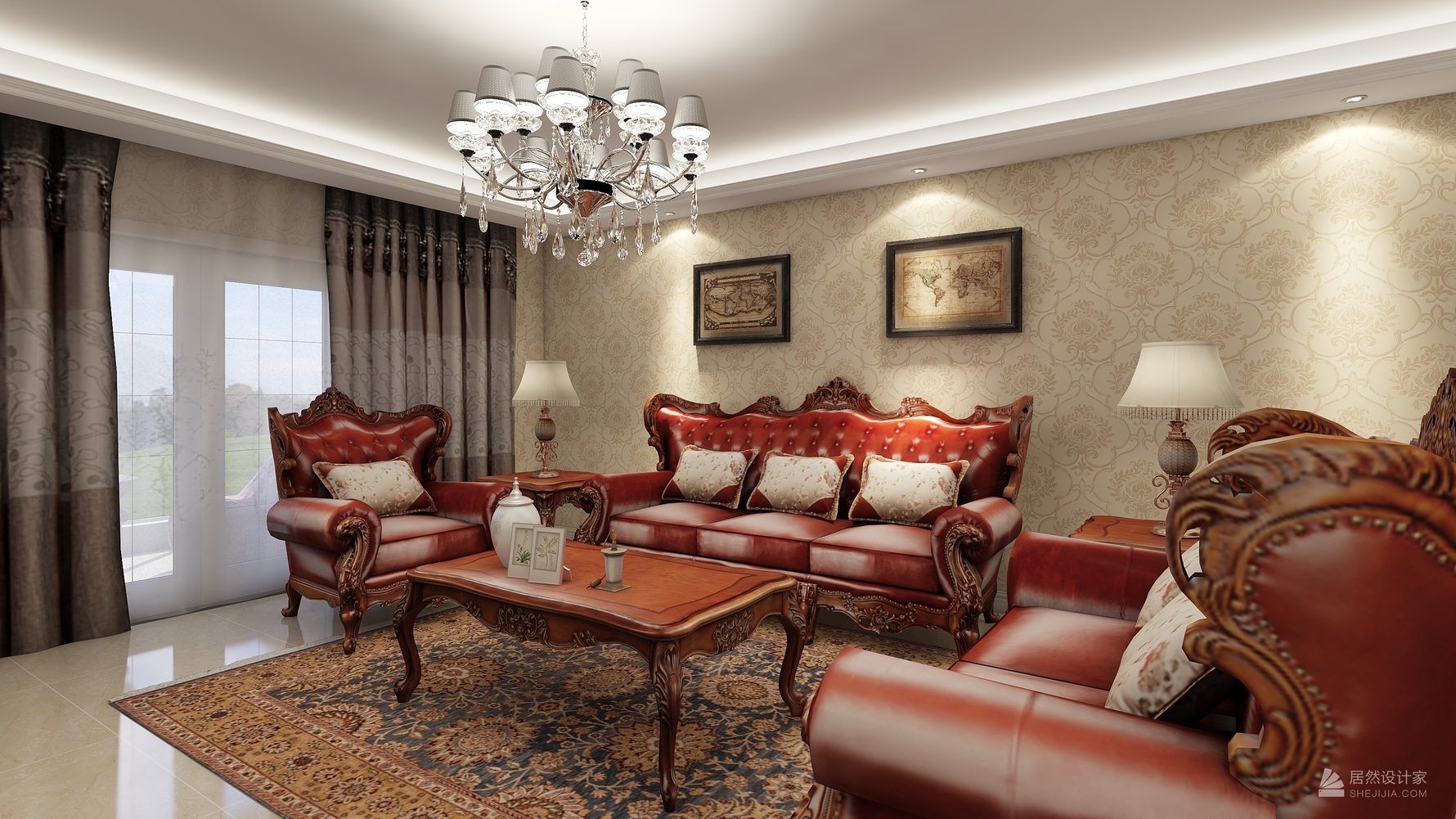 其它风格四室两厅装修设计效果图