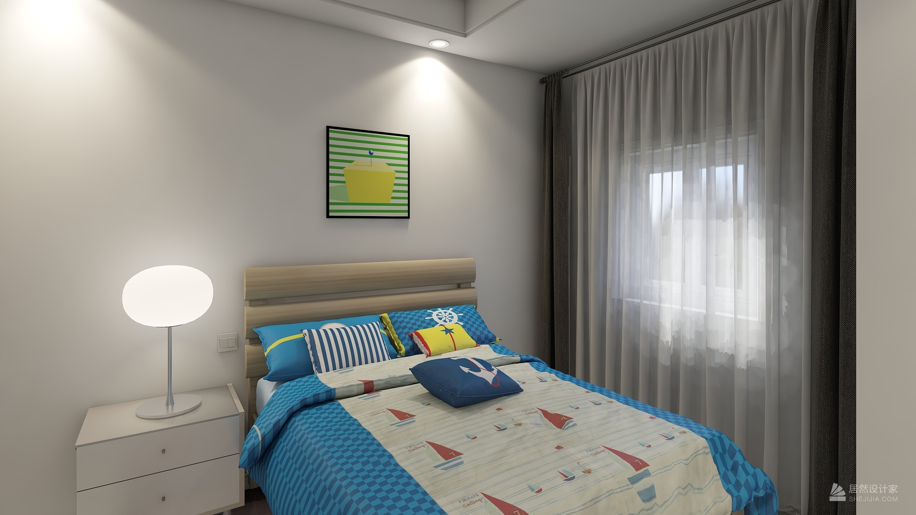 其它风格四室两厅装修设计效果图