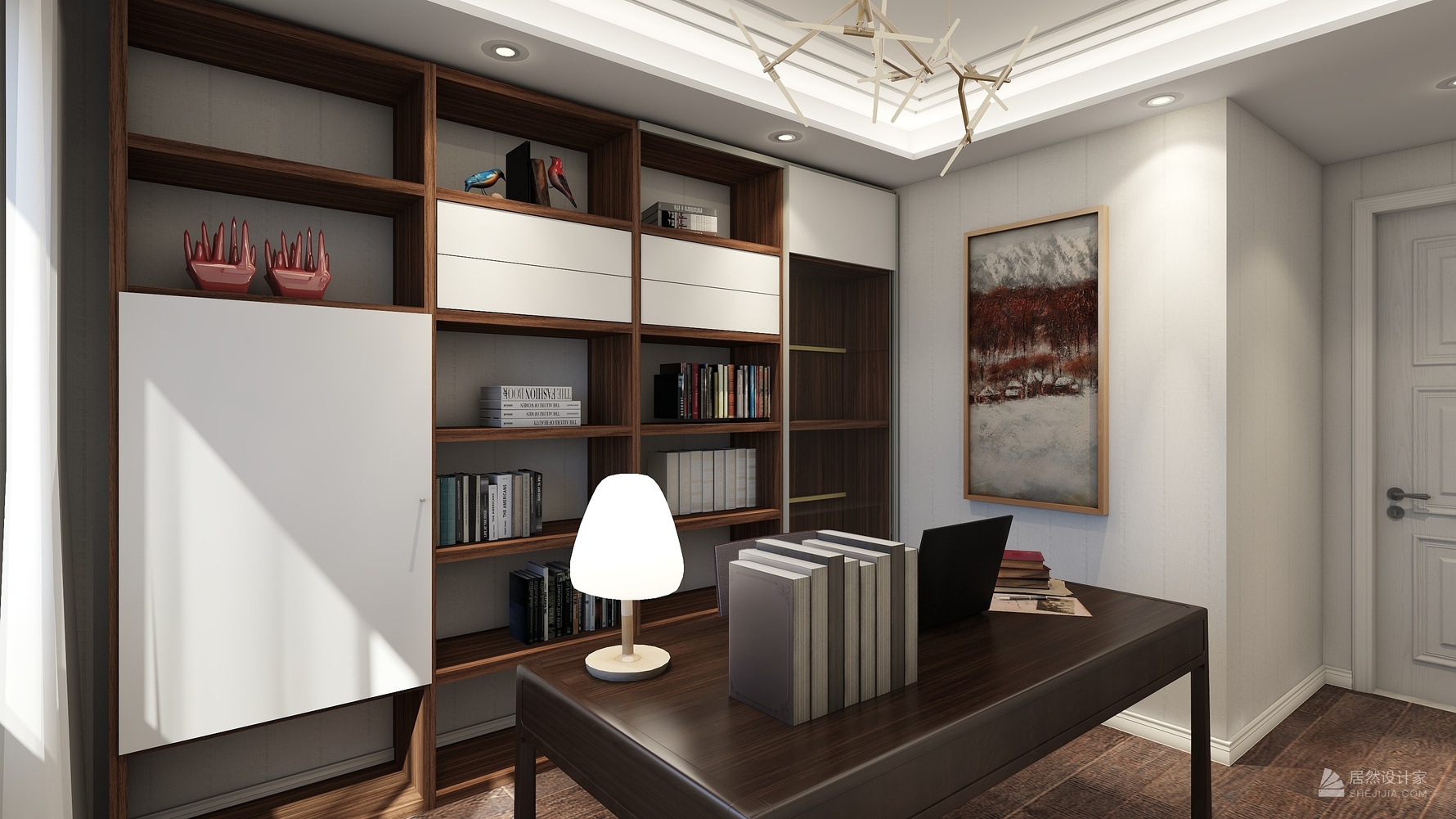 其它风格三室两厅装修设计效果图