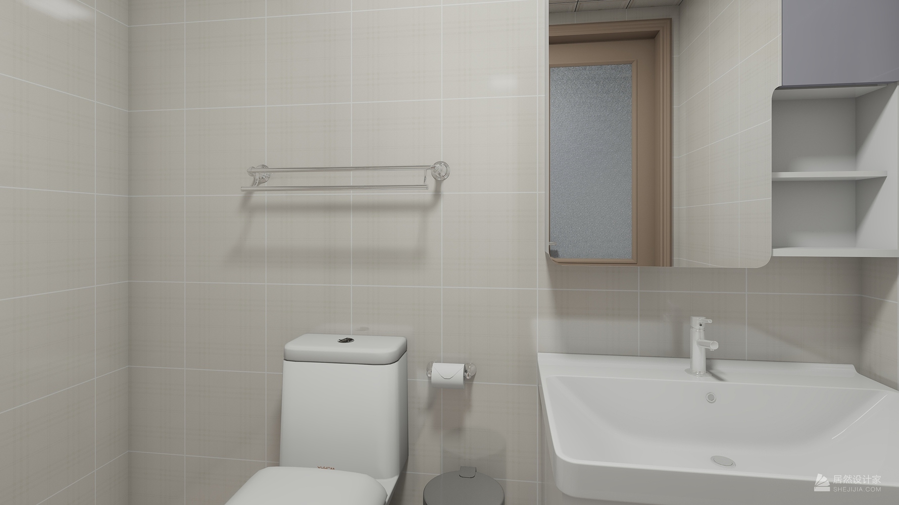 北欧风格两室两厅装修设计效果图