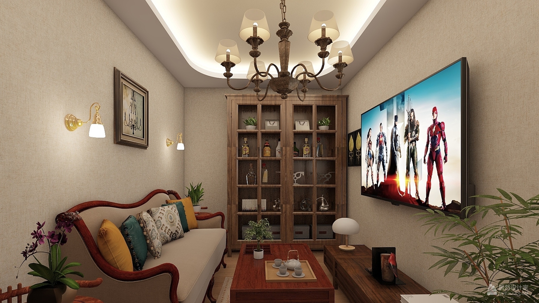 其它风格一室一厅装修设计效果图