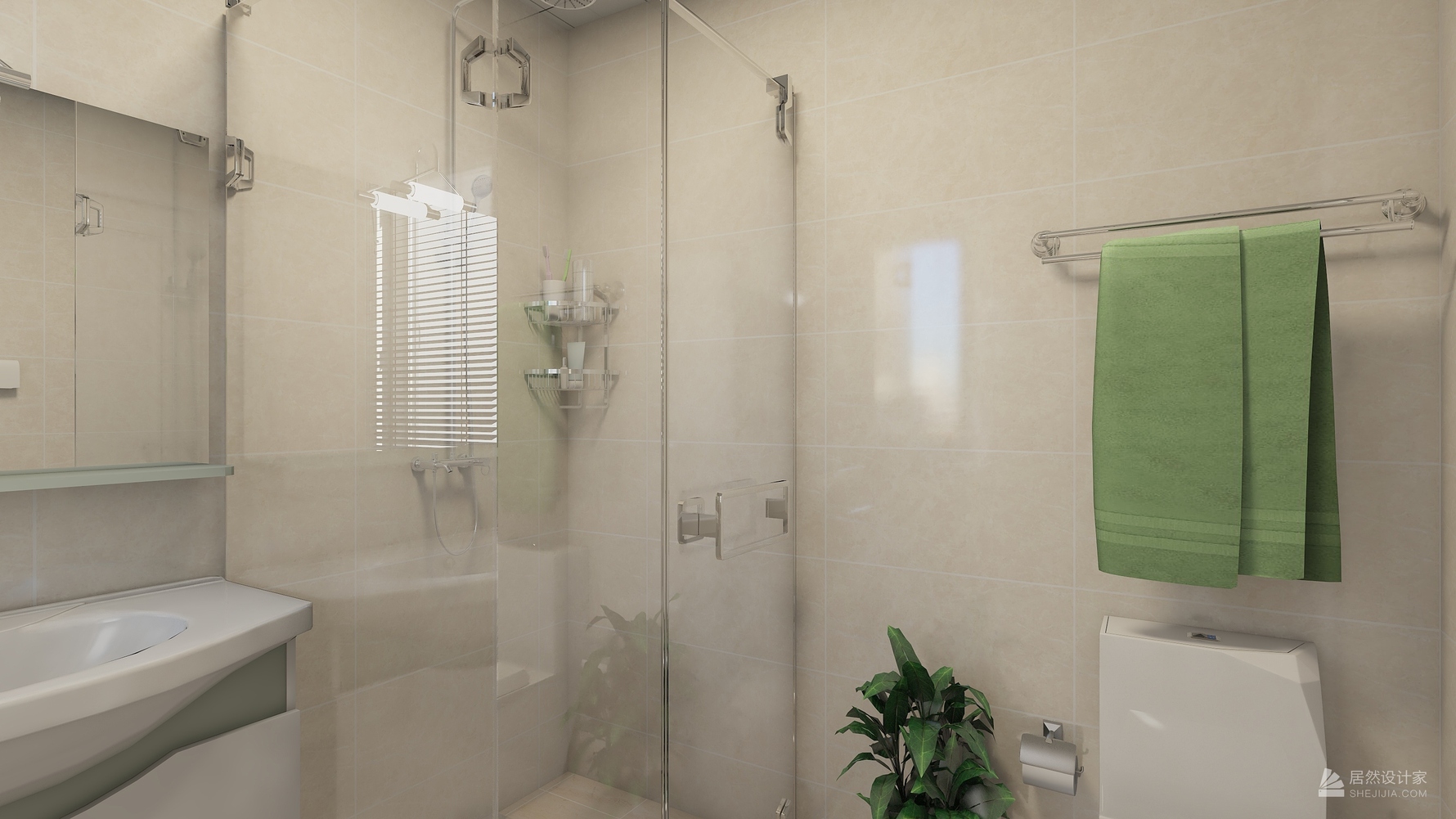 其它风格两室两厅装修设计效果图