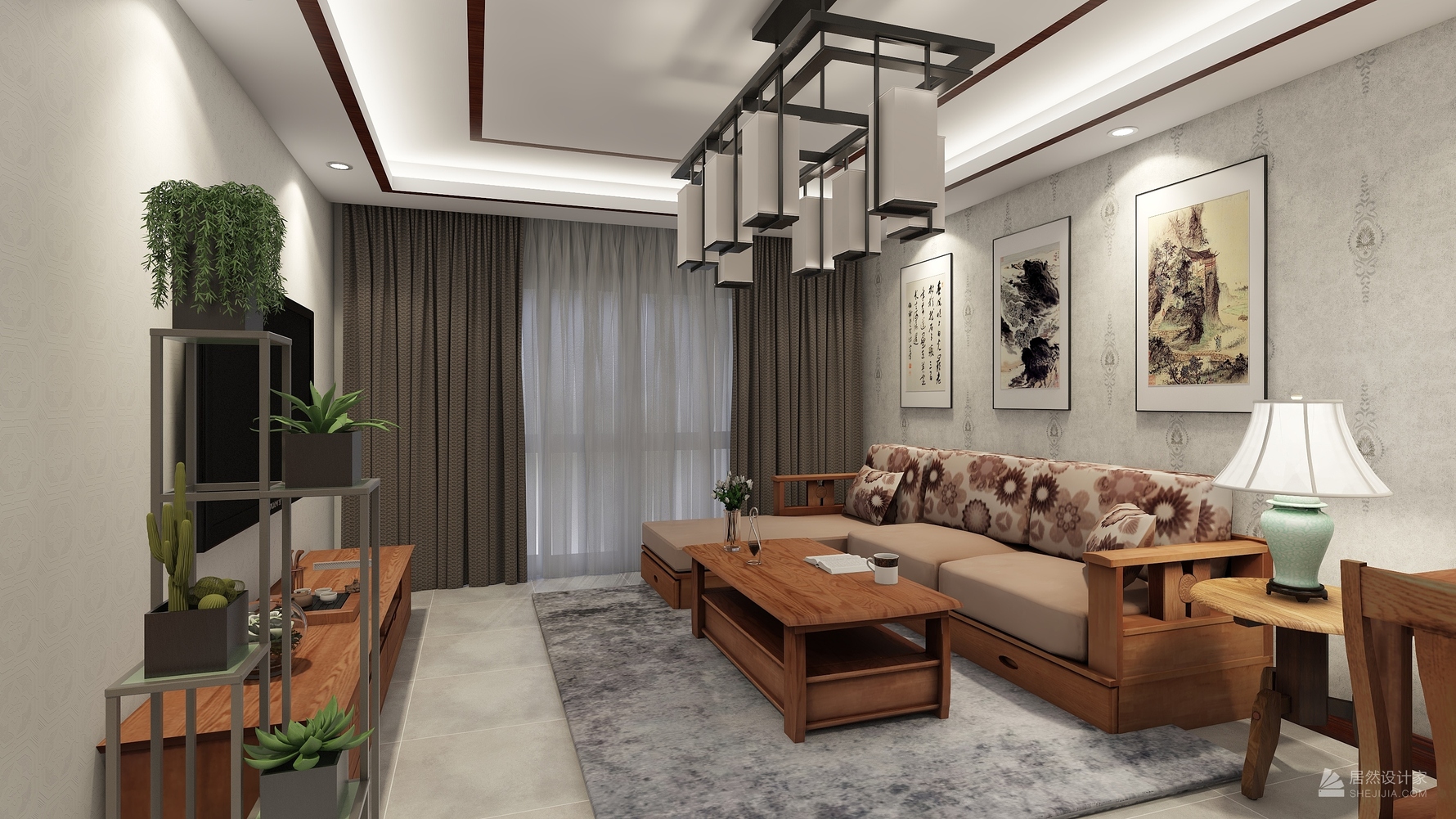 其它风格一室两厅装修设计效果图