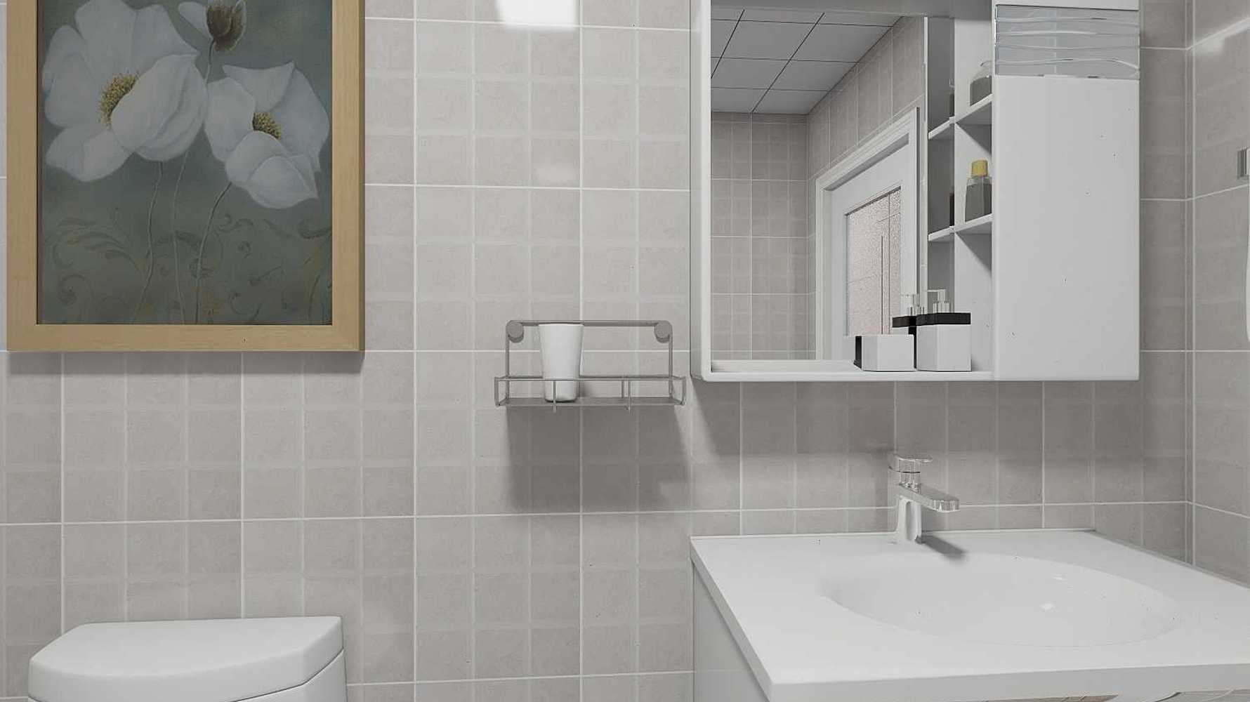 北欧风格次卫装修设计效果图